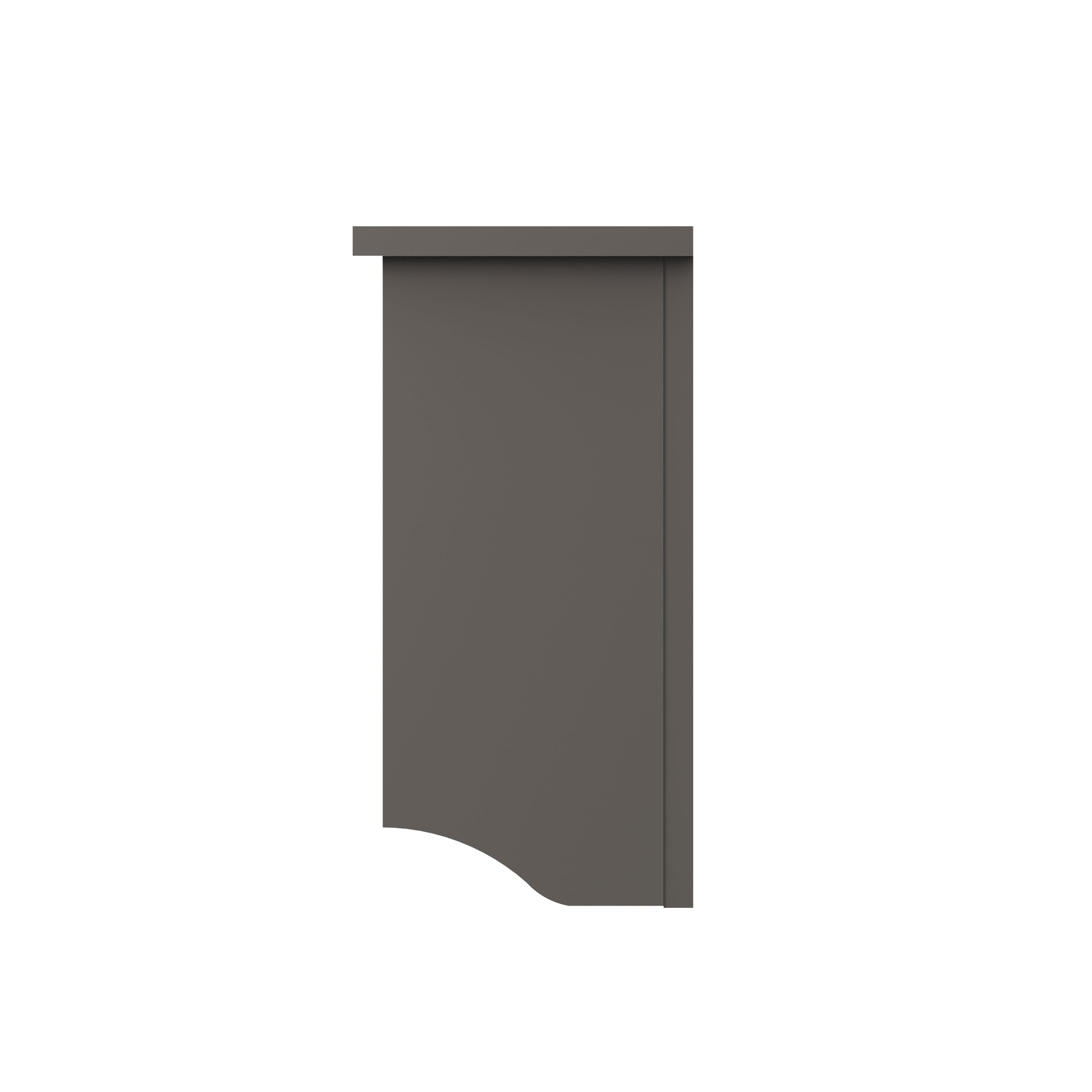 Kempton Wall Rack Grey