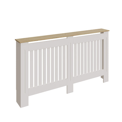 Longslow Radiator Cover Large White