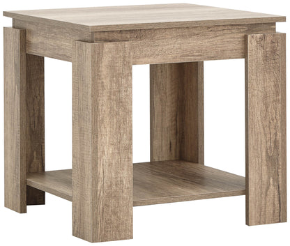 Canyon Oak Lamp Table
