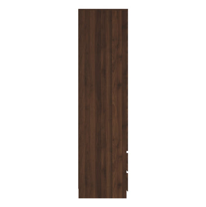 Catania 3 Door 4 Drawer Wardrobe Royal Walnut
