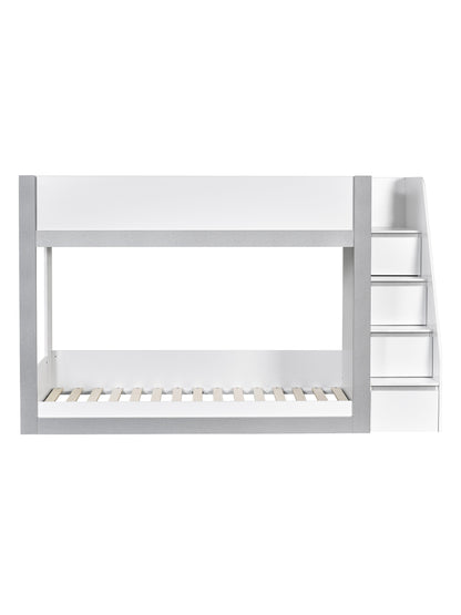 Gaia Bunk Bed - White and Silver