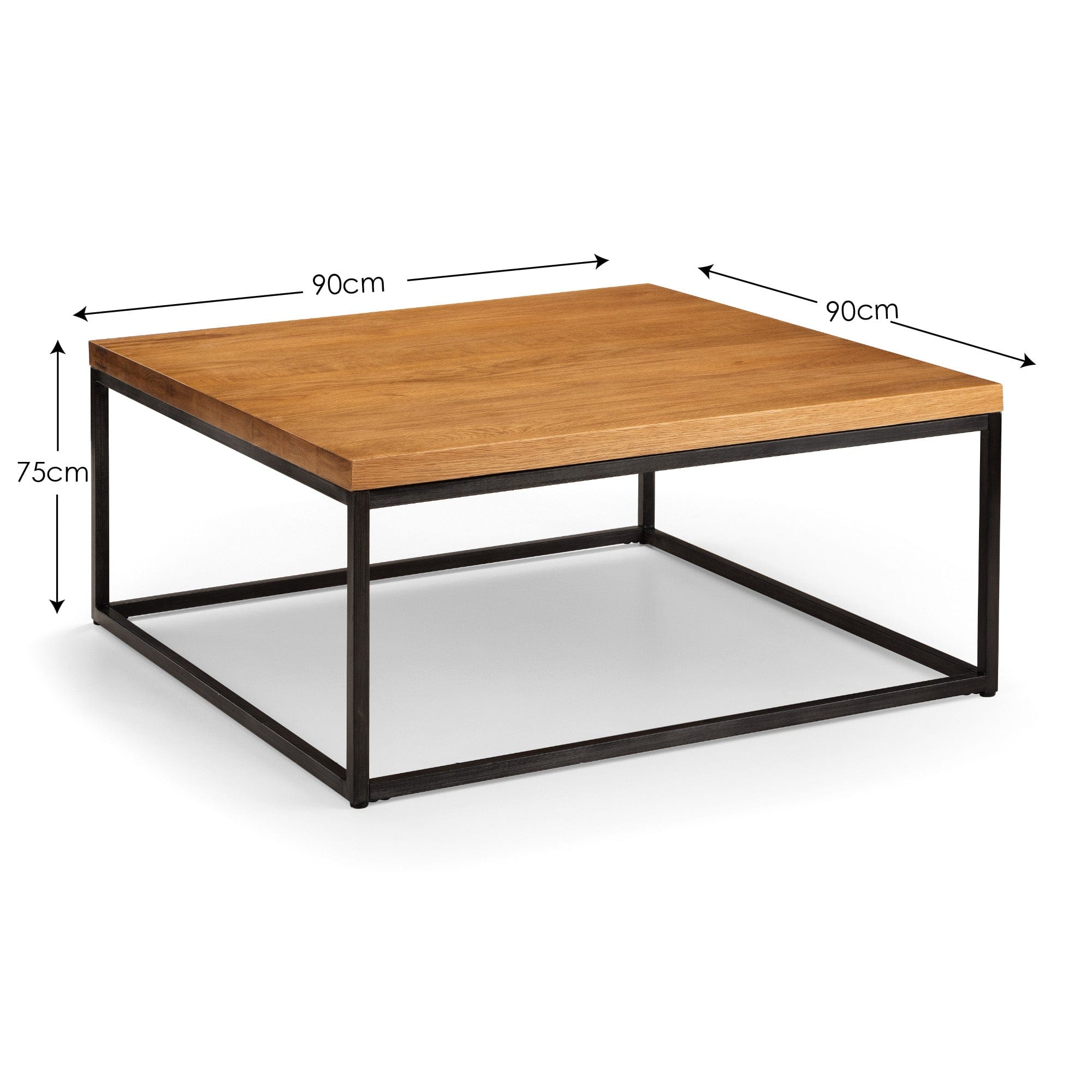 Brooklyn Square Oak Coffee Table Light Oak