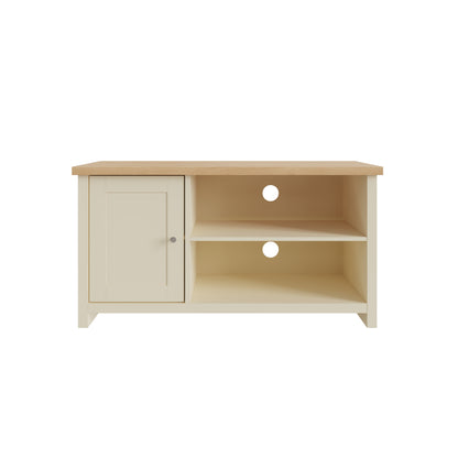 Lancaster Small TV Cabinet Cream