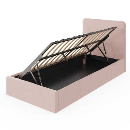 Chiswick Ottoman Bed Frame - Soft Pink