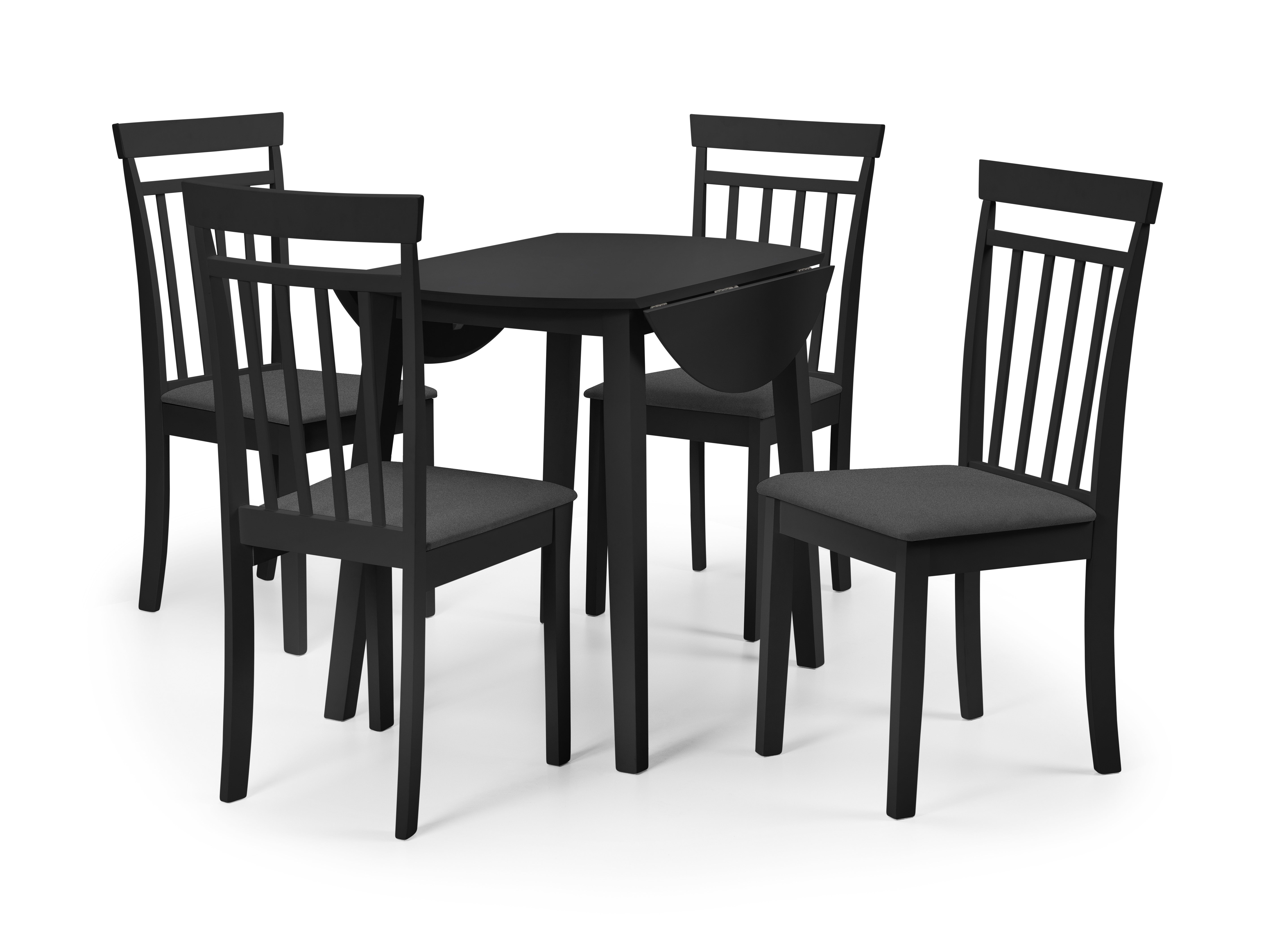 Coast Black Dining Chairs (Set of2)