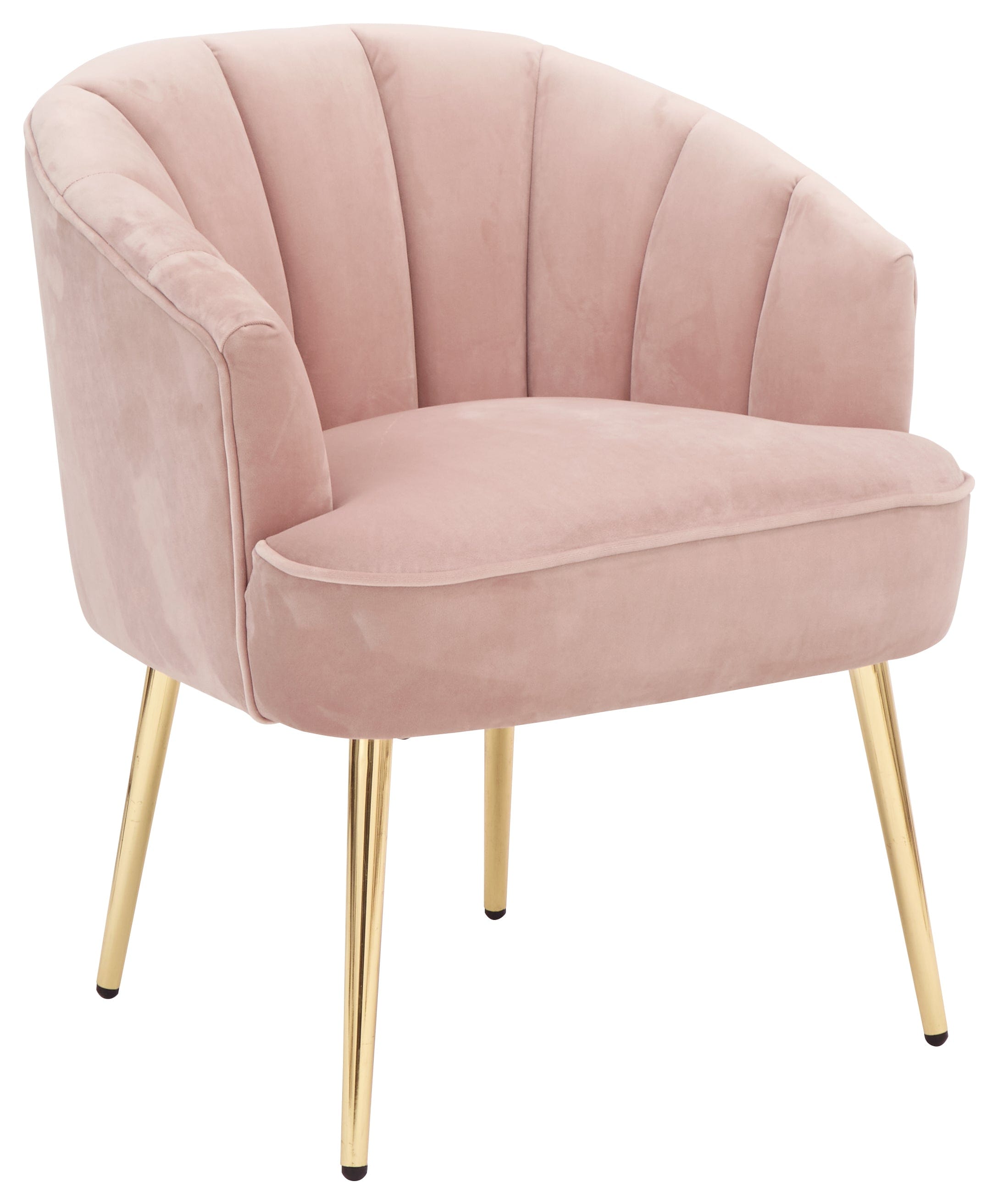 GFW Armchair Pettine Chair Blush Pink Bed Kings