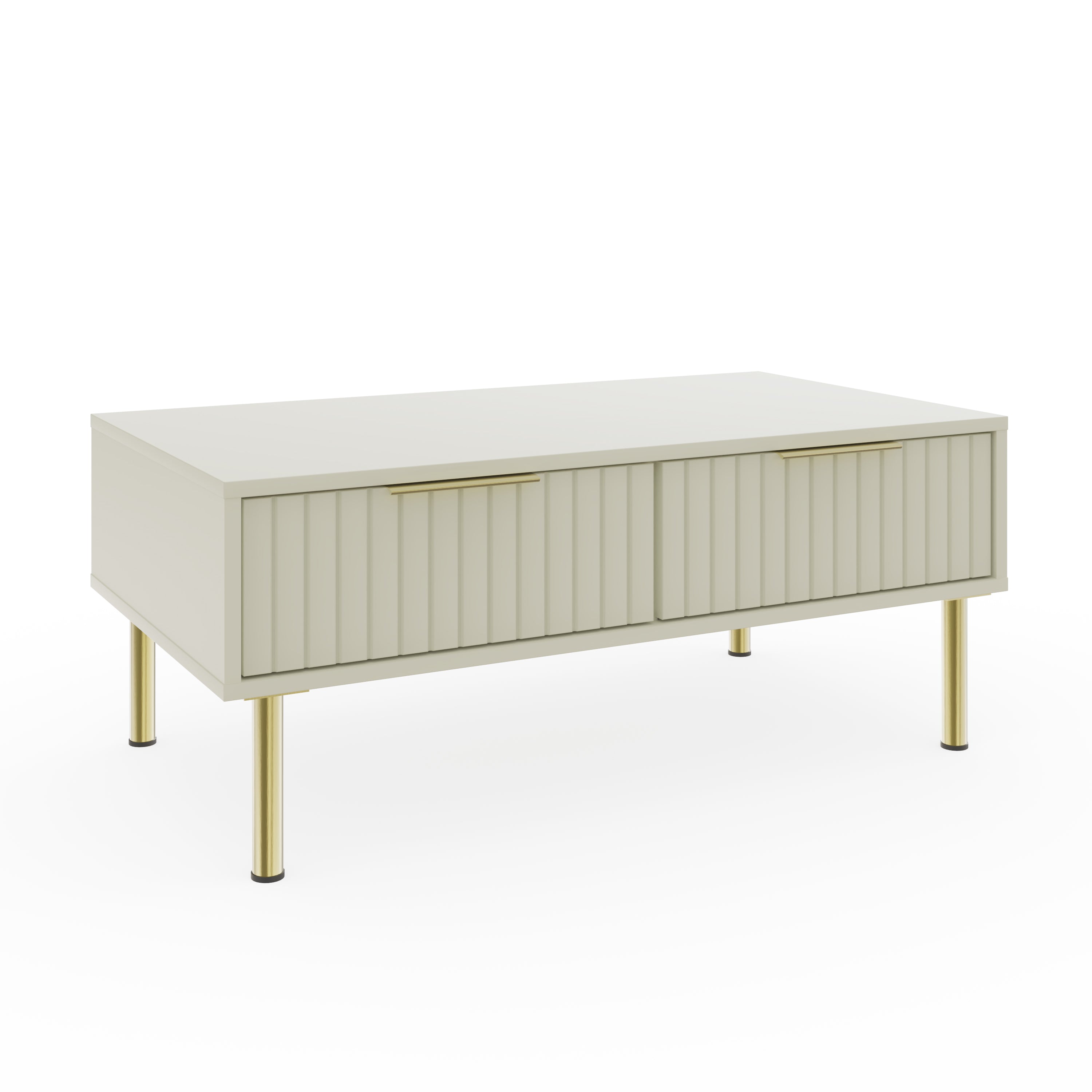Nervata Coffee Table Ivory