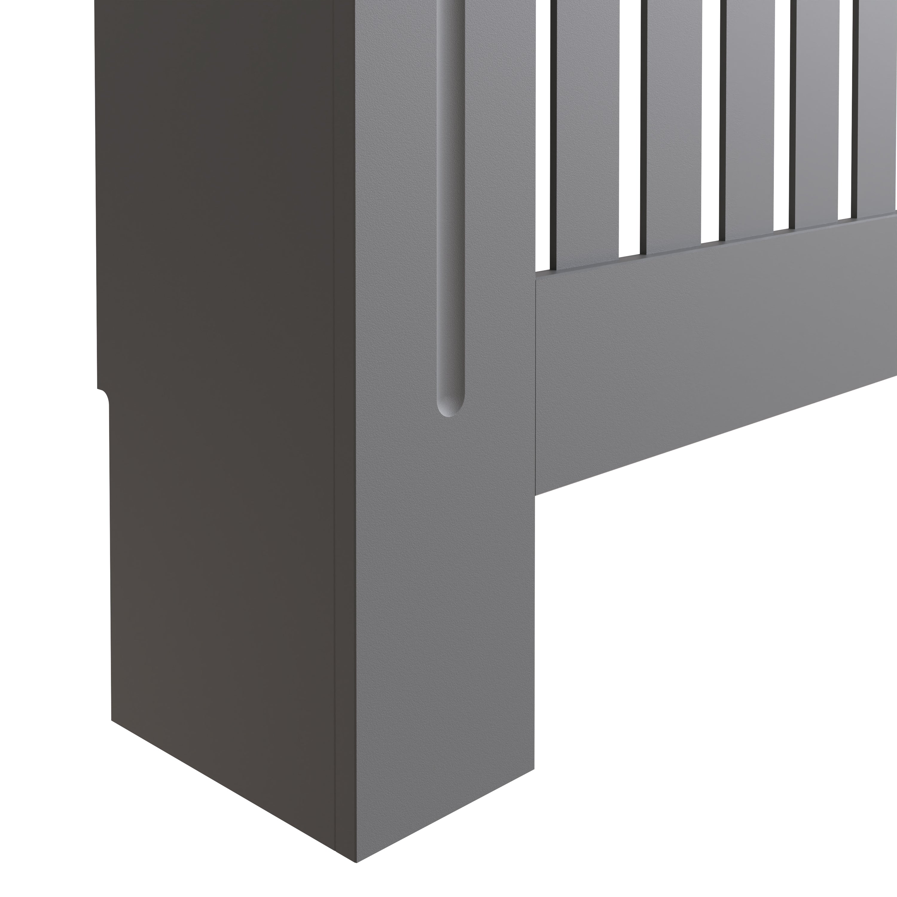 Longslow Radiator Cover Extra Large Grey