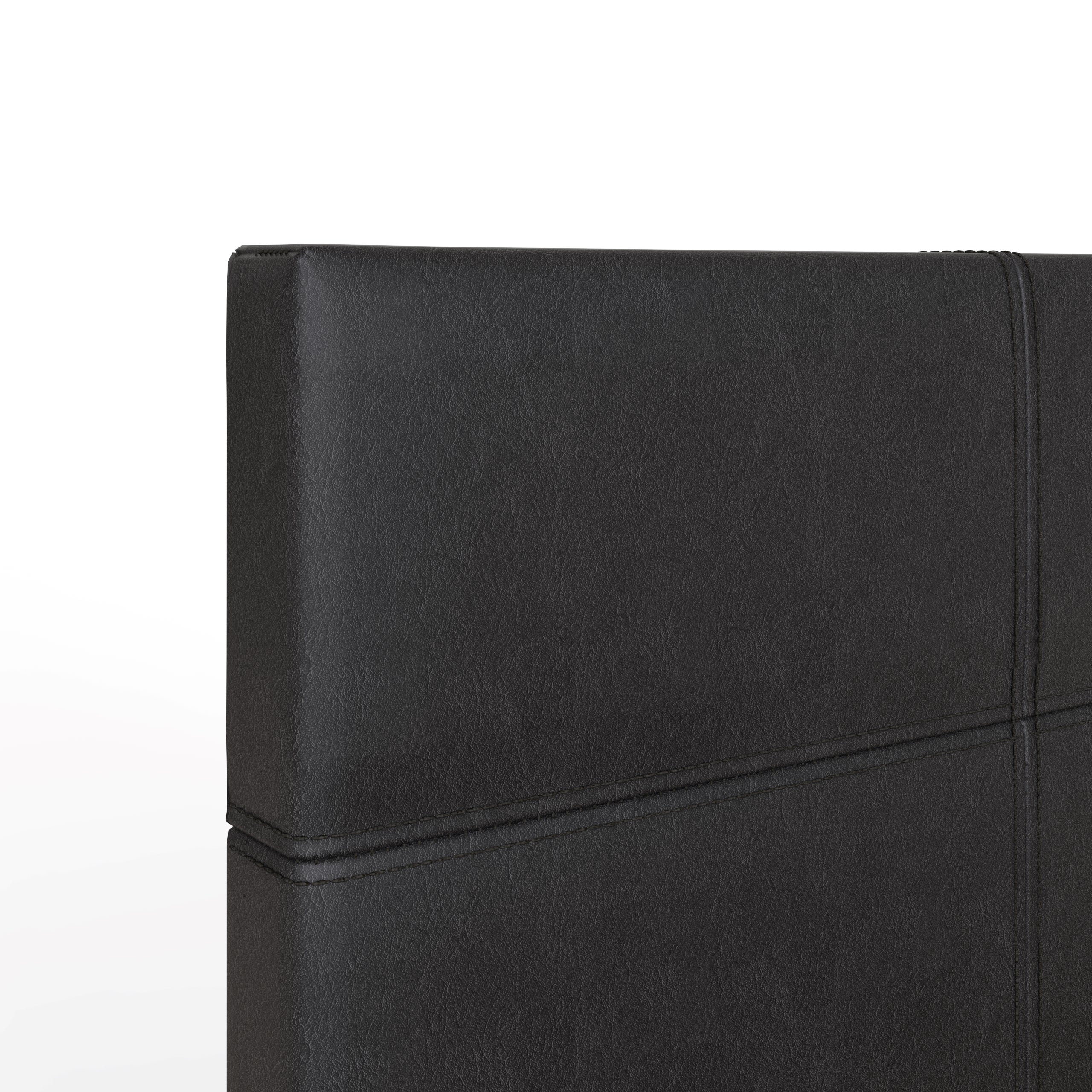 End Lift Ottoman Bed Black