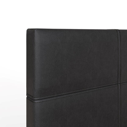 End Lift Ottoman Bed Black