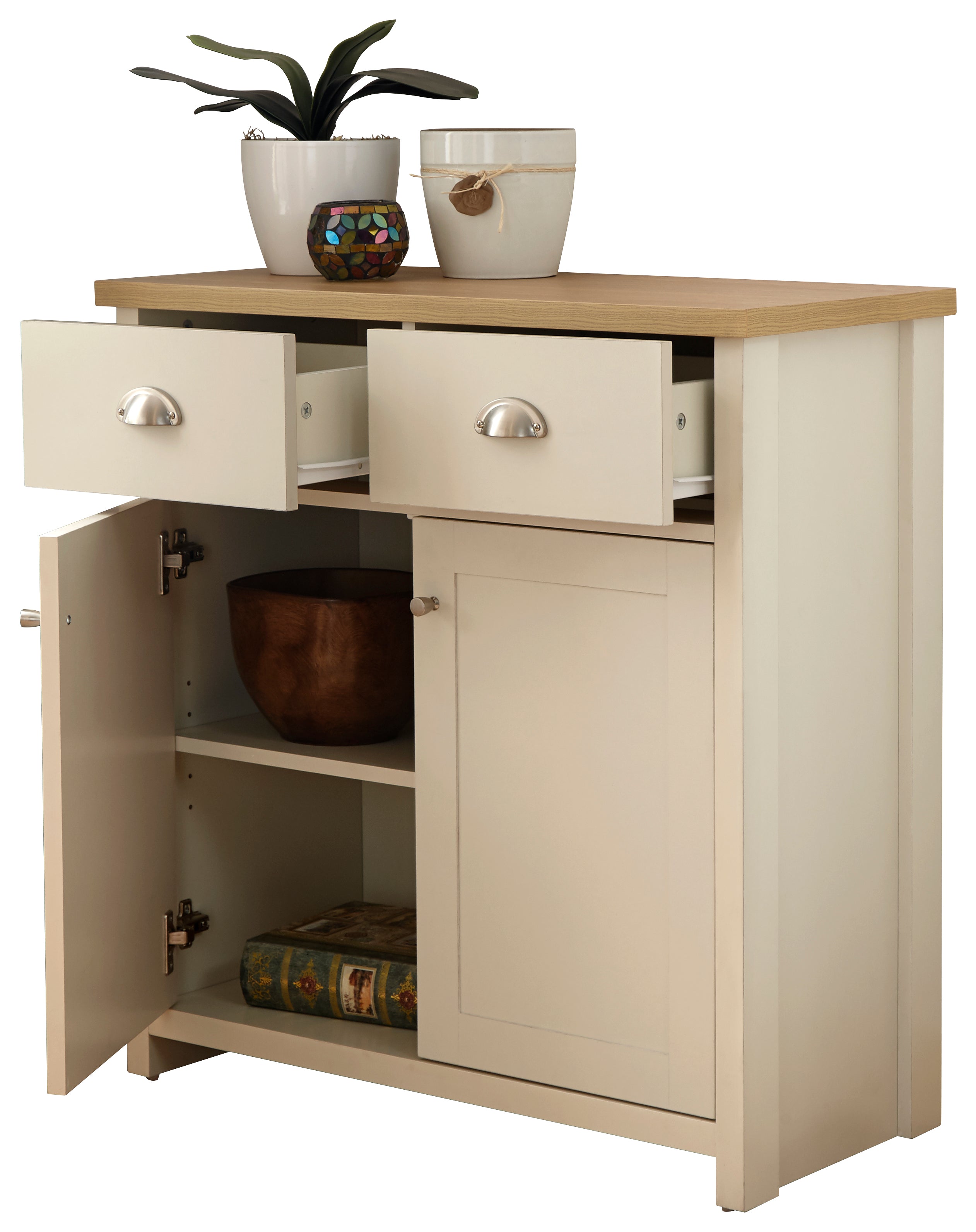 Lancaster Compact Sideboard Cream