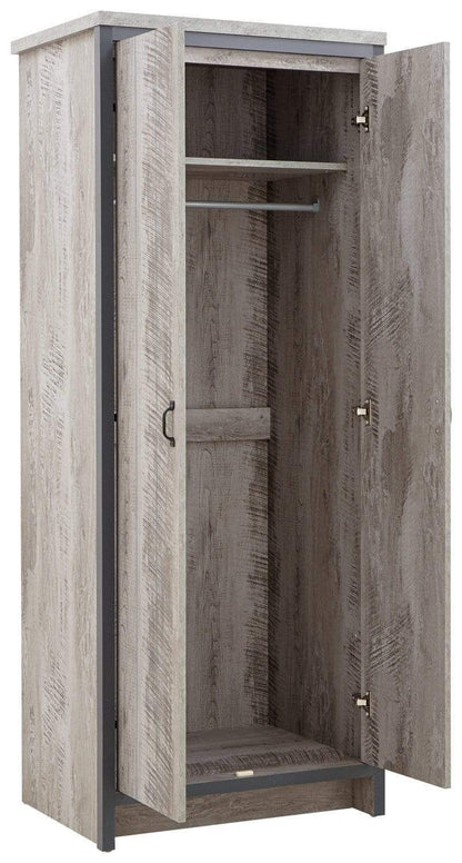 GFW Bedroom Set Boston 3 Piece Bedroom Set Grey Bed Kings