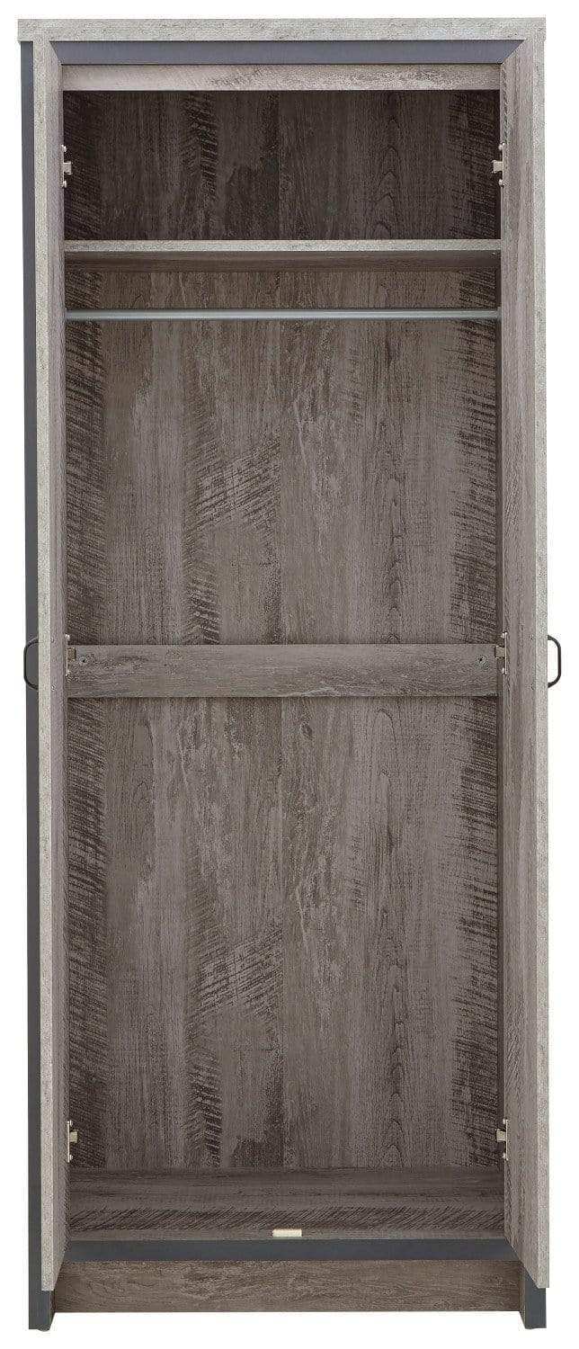 GFW Bedroom Set Boston 3 Piece Bedroom Set Grey Bed Kings