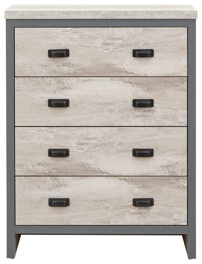 GFW Bedroom Set Boston 3 Piece Bedroom Set Grey Bed Kings