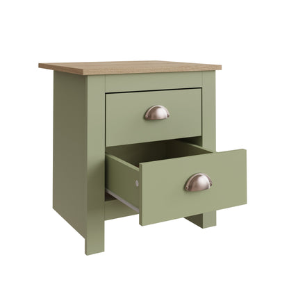 GFW Bedroom Set Lancaster 4 Piece Bedroom Set Sage Green Bed Kings