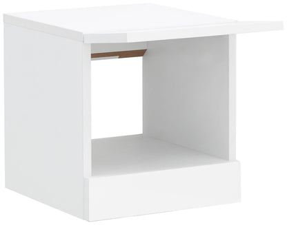 GFW Bedside Table Galicia Pair Of Wall Hanging Bedside Tables White Bed Kings