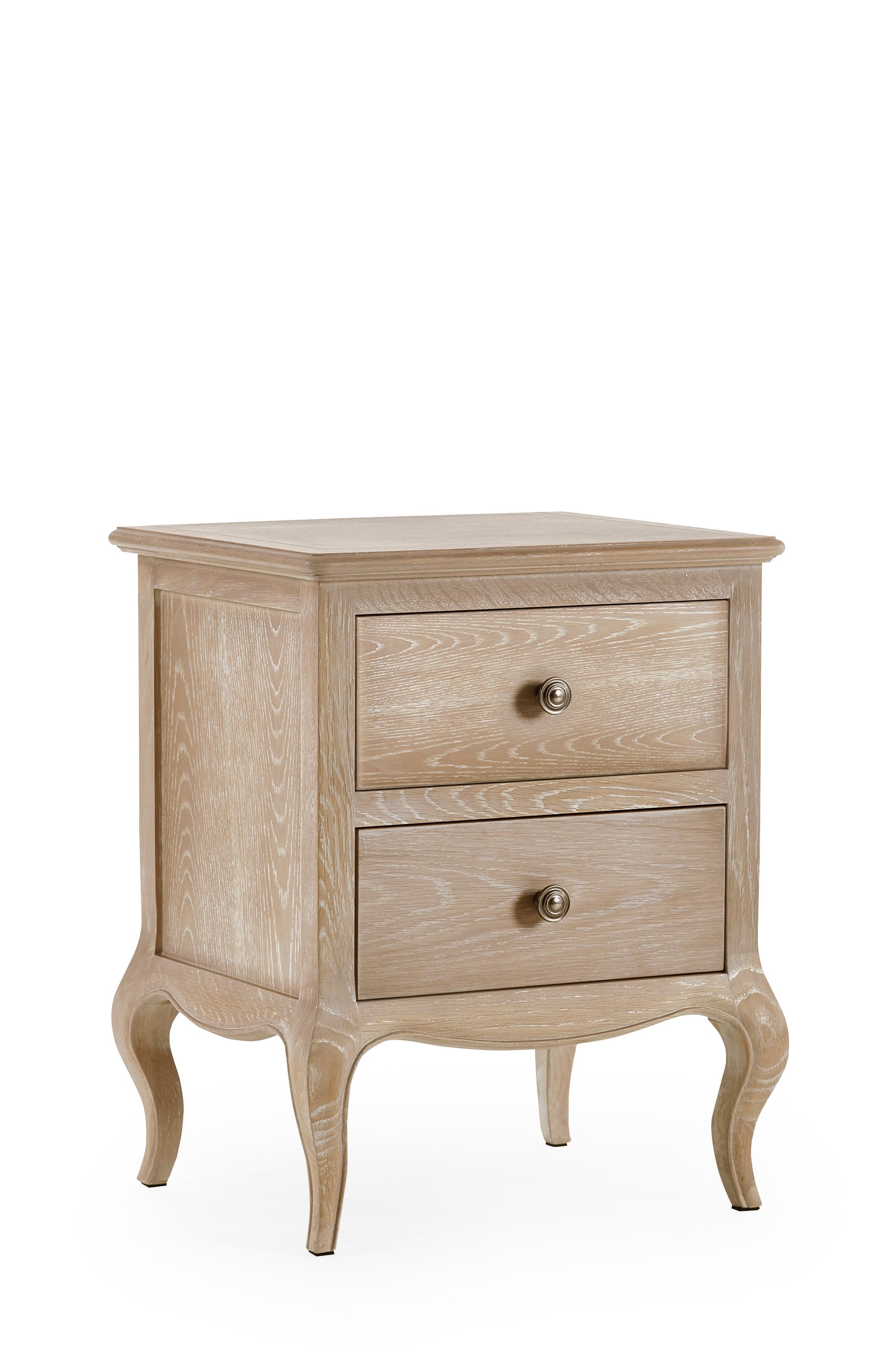 Julian Bowen Bedside Table Camille 2 Drawer Bedside Bed Kings