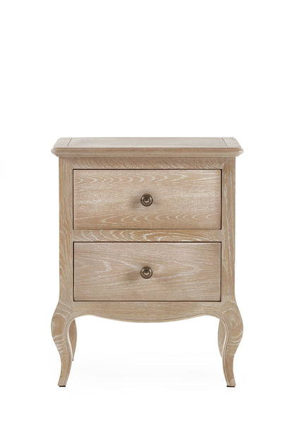 Julian Bowen Bedside Table Camille 2 Drawer Bedside Bed Kings