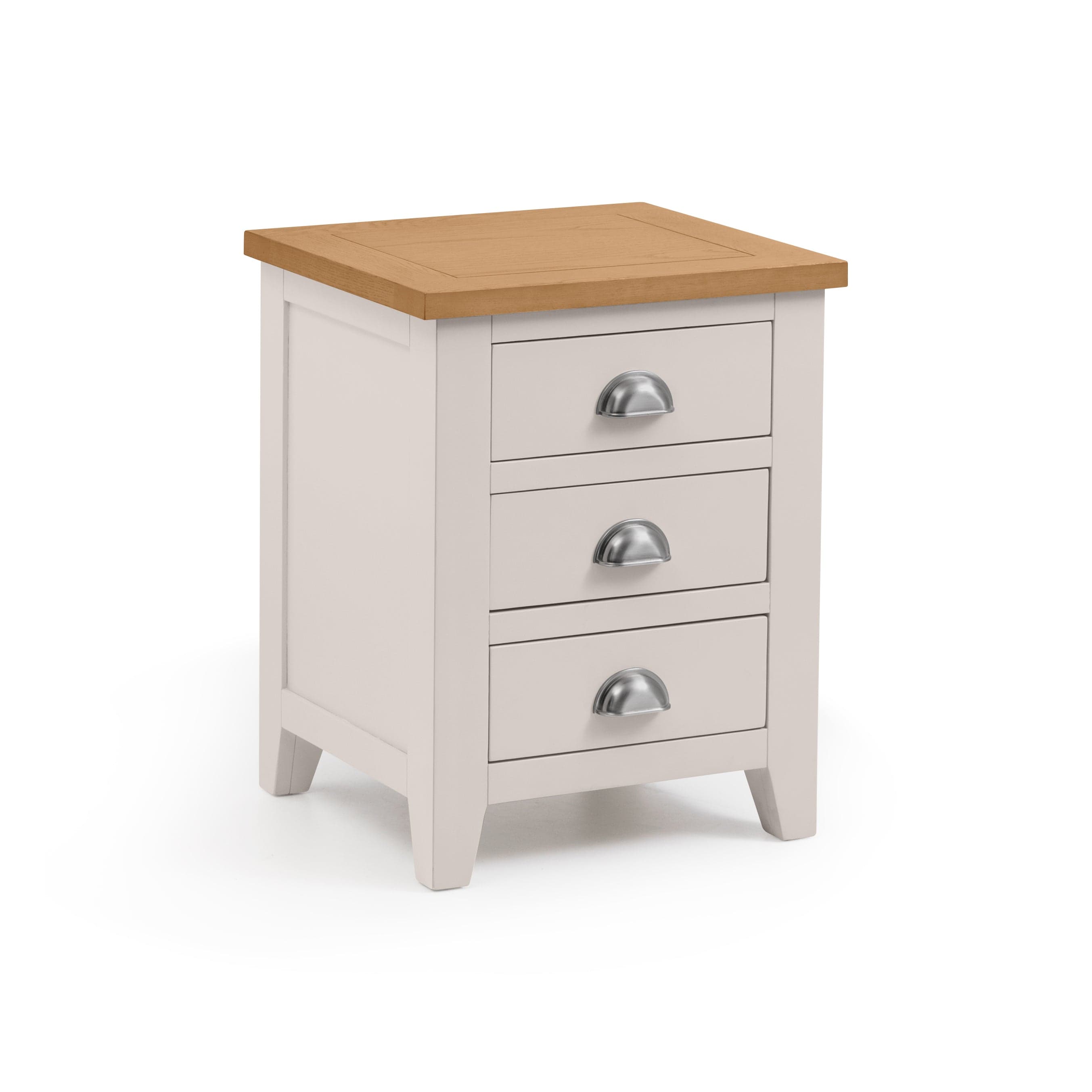 Julian Bowen Bedside Table Richmond 3 Drawer Bedside Bed Kings