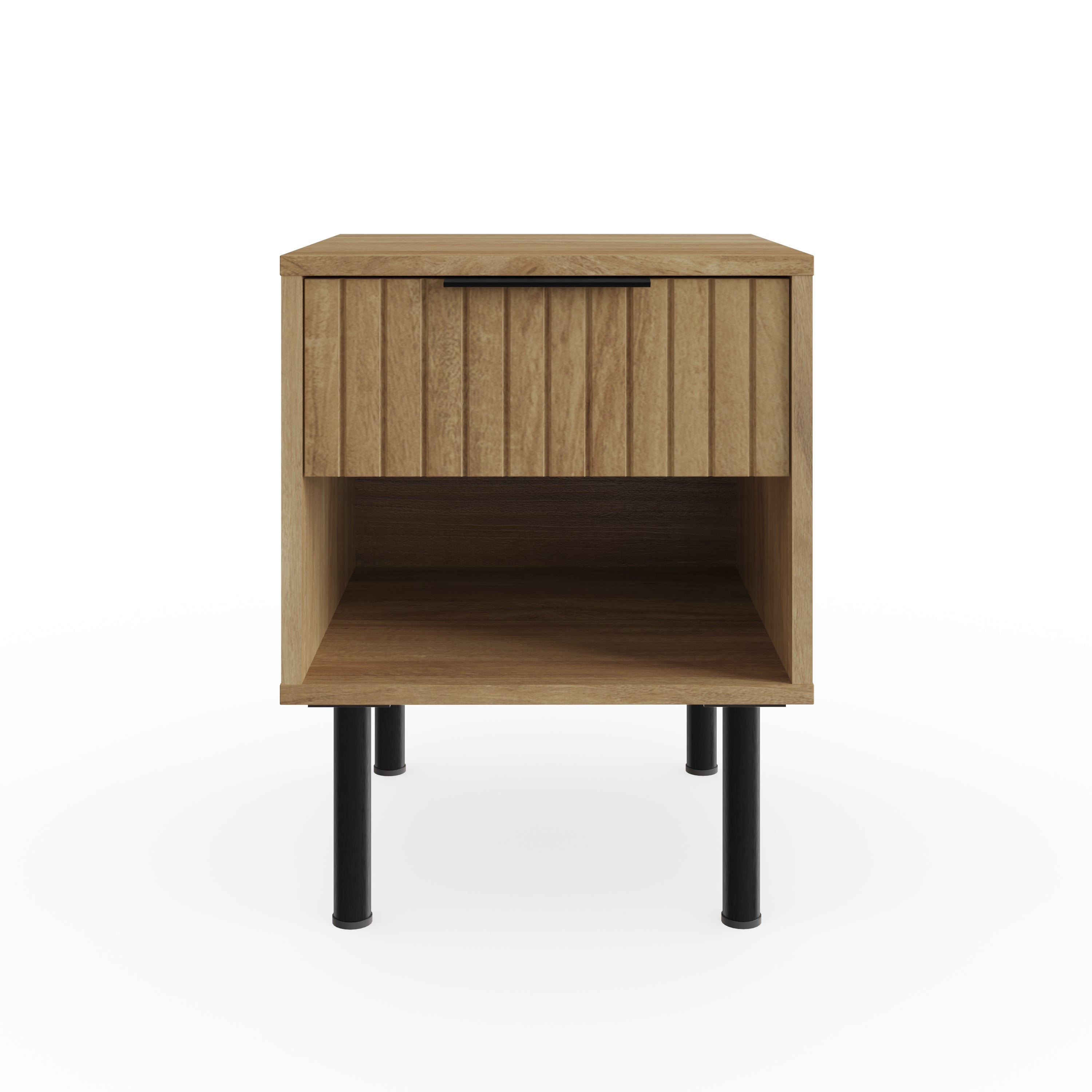 Nervata Lamp Table Oak