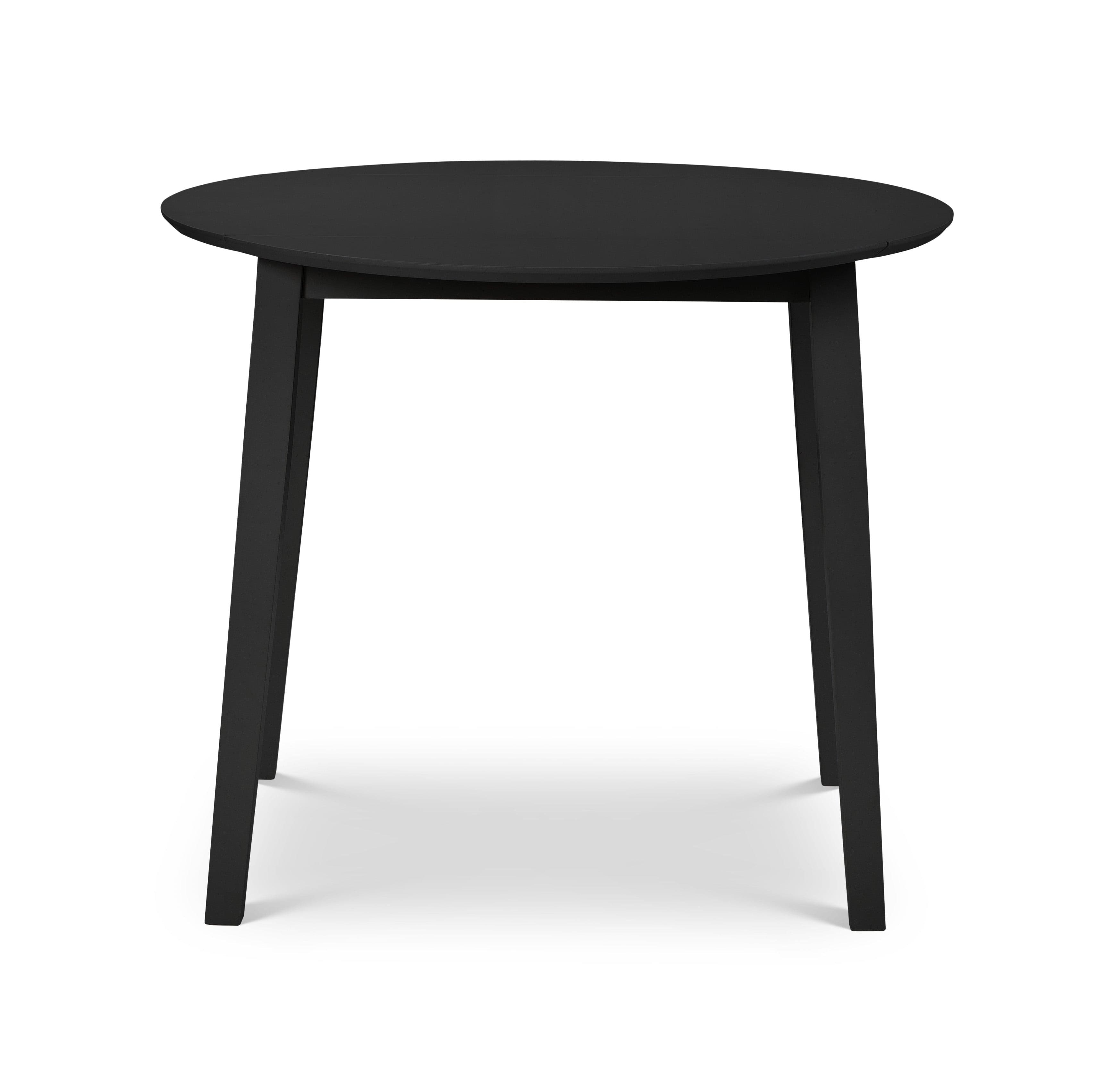 Coast Black Dropleaf Table