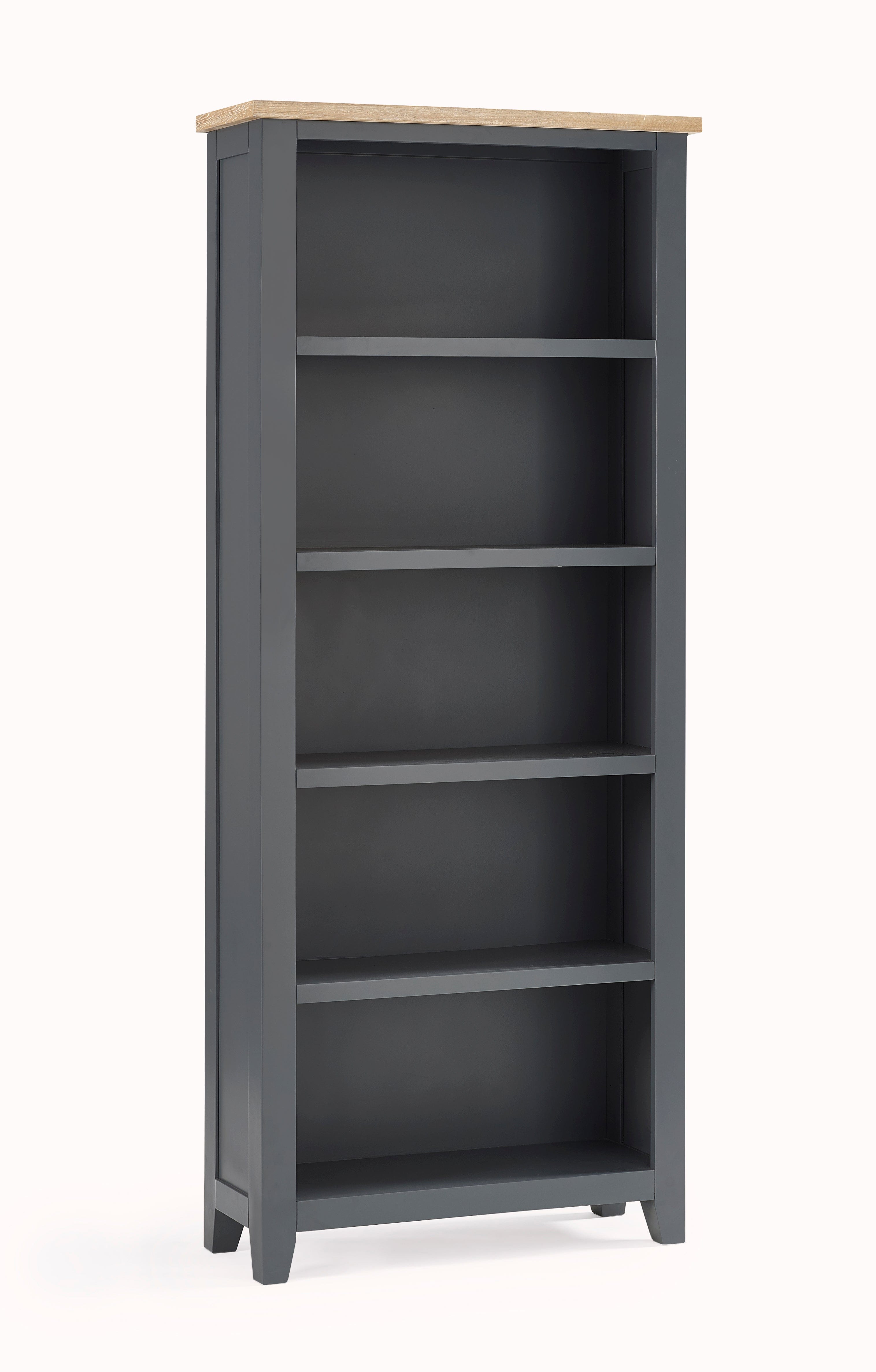 Julian Bowen Bookcase Bordeaux Tall Bookcase Dark Grey Bed Kings