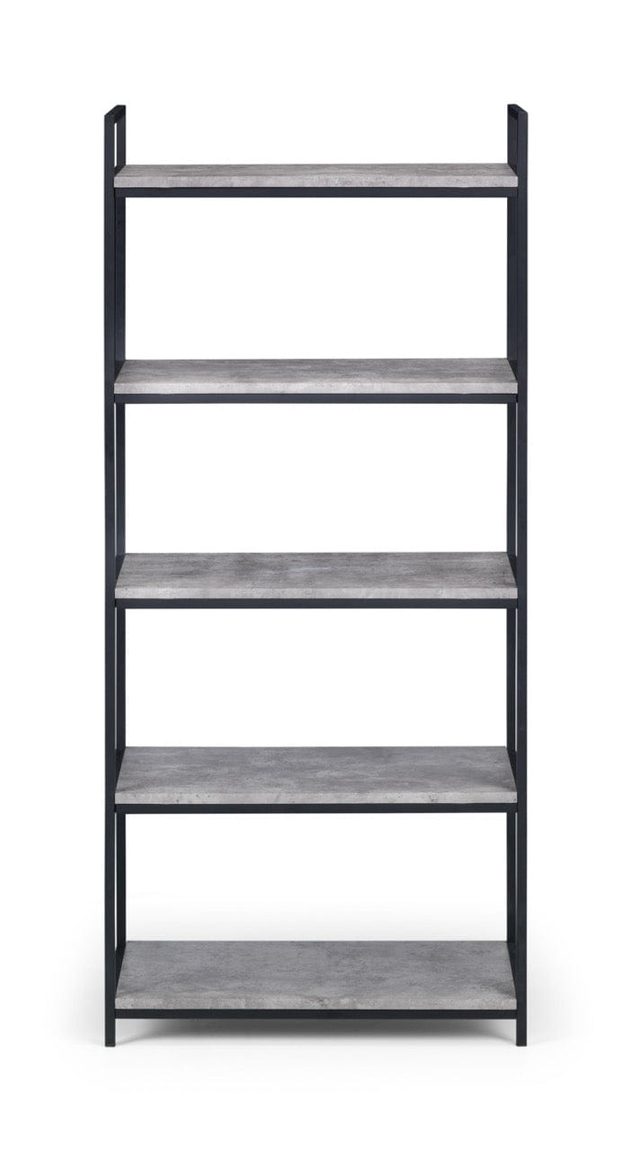 Julian Bowen Bookcase Staten Tall Concrete Bookcase Bed Kings