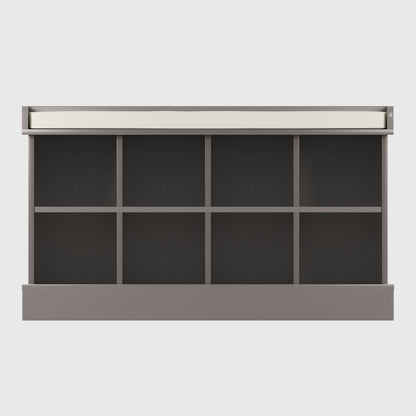 Kempton Shoe Bench Grey