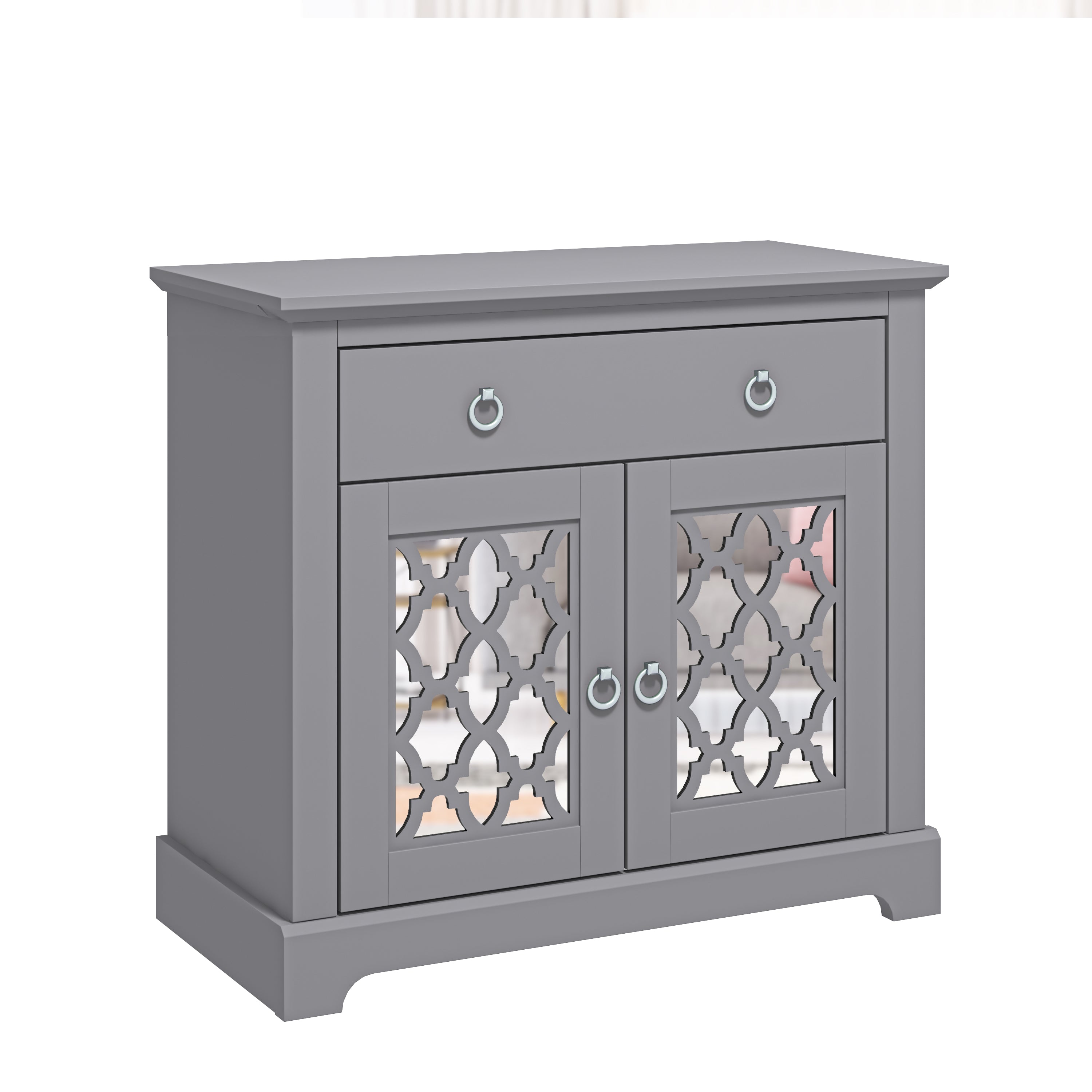 Honiton 2 Door 1 Drawer Sideboard Grey