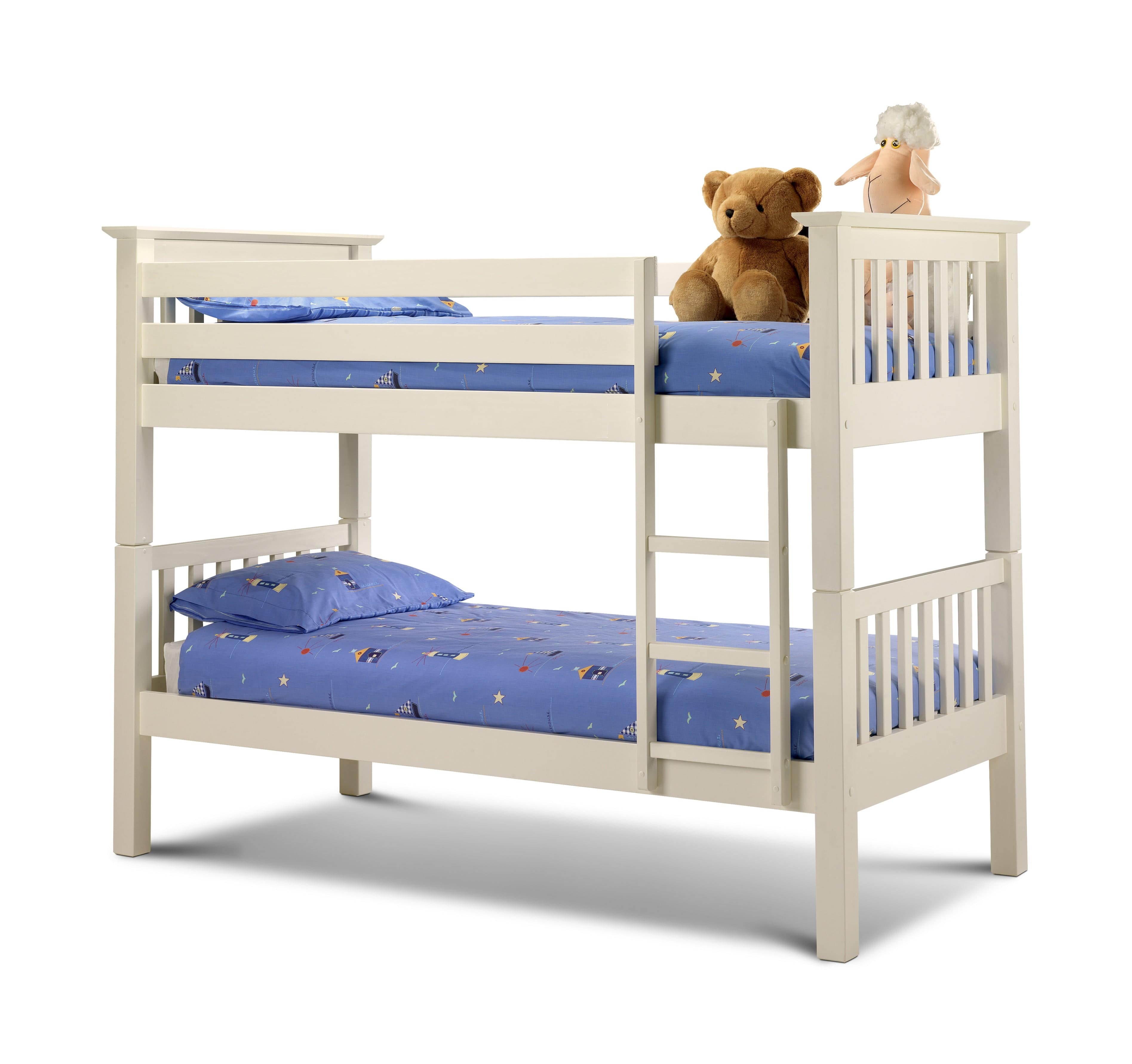 Julian Bowen Bunk Bed Barcelona Bunk Stone White Bed Kings