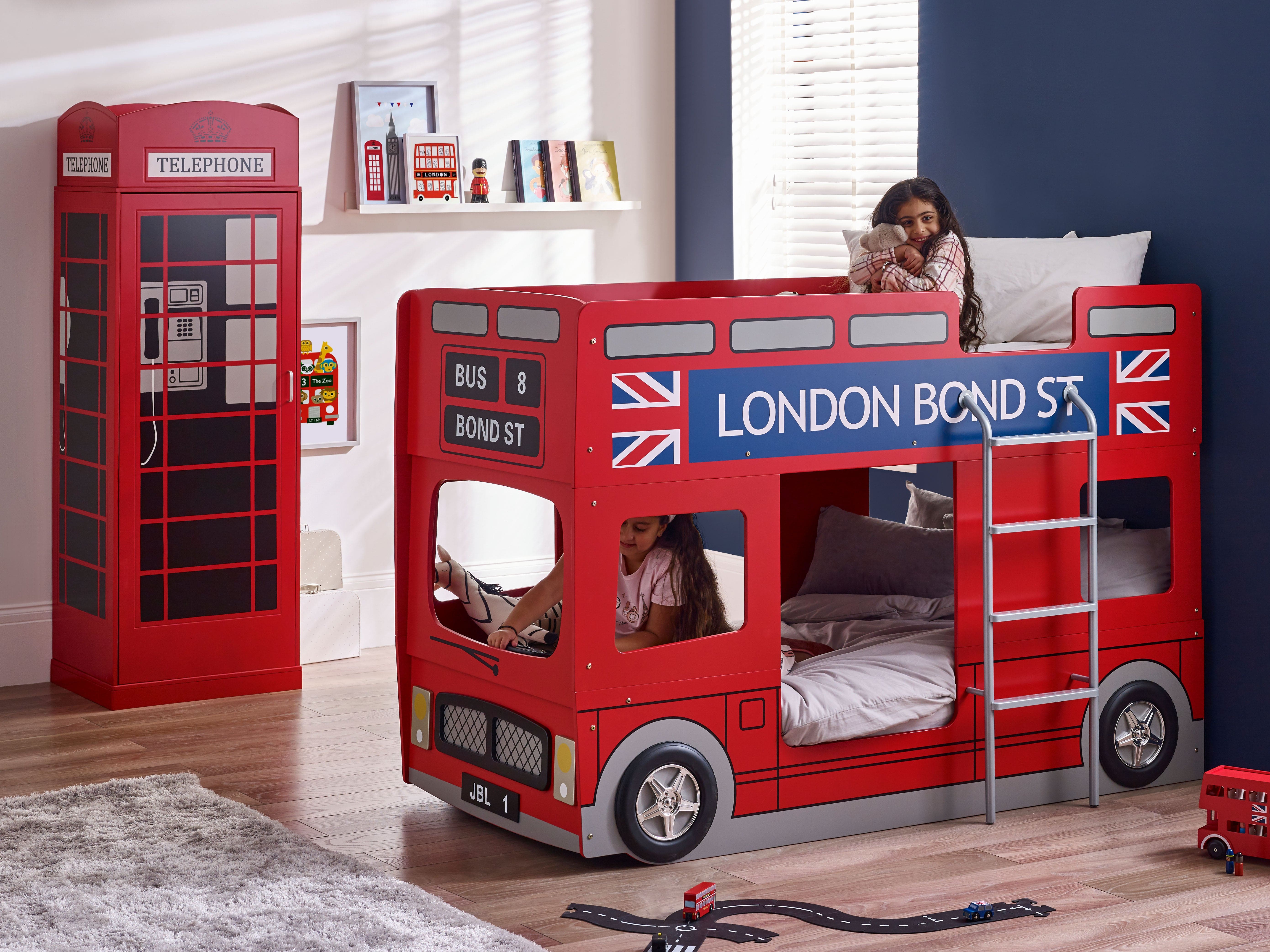 Julian Bowen Bunk Bed London Bus Bunk Bed Bed Kings