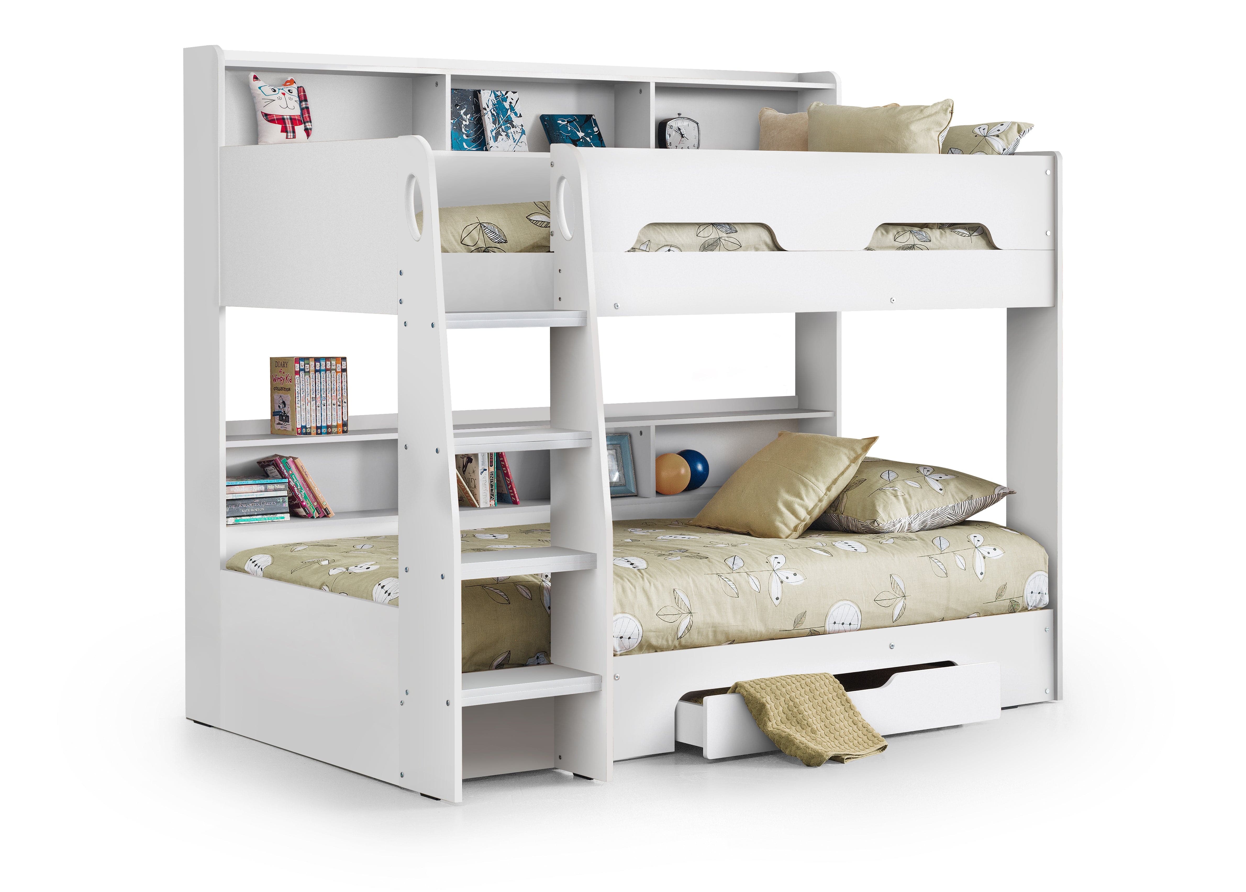 Julian Bowen Bunk Bed Orion Bunk Bed - White Bed Kings