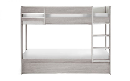 Julian Bowen Bunk Bed Single 90cm 3ft Mars Bunk & Underbed Grey Oak Bed Kings