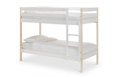 Julian Bowen Bunk Bed Single 90cm 3ft Nova Bunk Bed - Two Tone Bed Kings