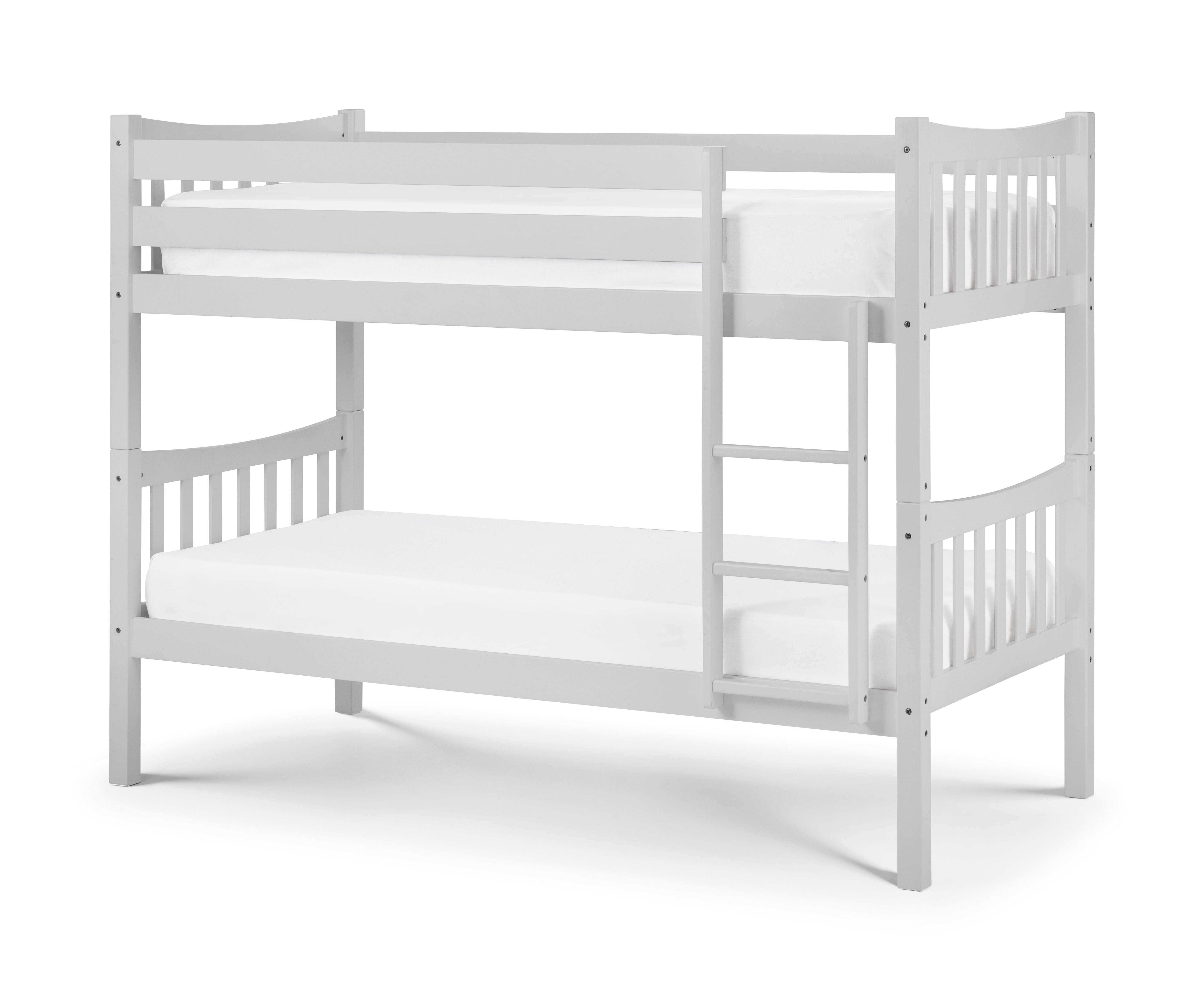 Julian Bowen Bunk Bed Single 90cm 3ft Zodiac Bunk Bed - Grey Bed Kings