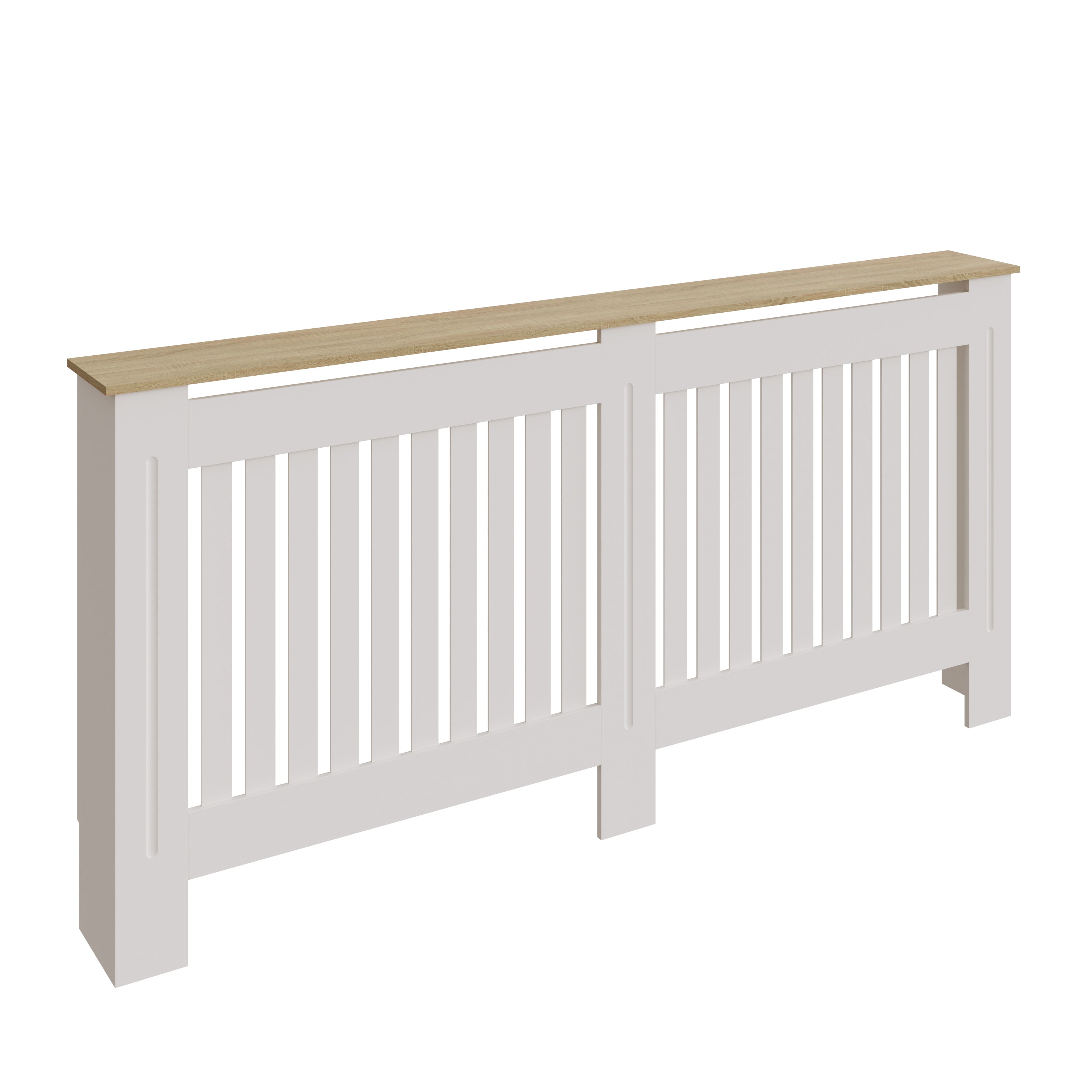 Longslow Radiator Cover Extra Large White