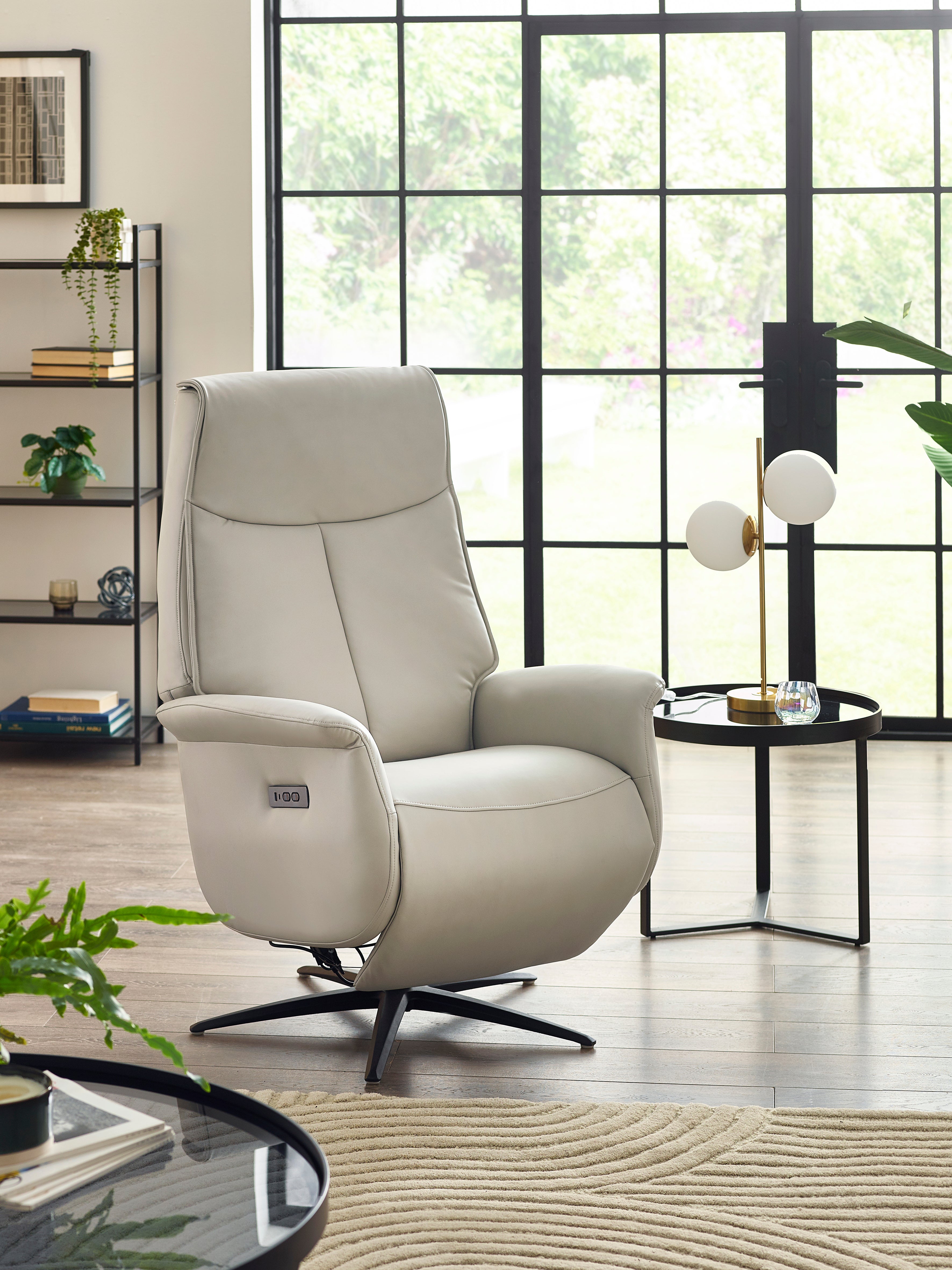 Sofia Dual Recliner - Grey