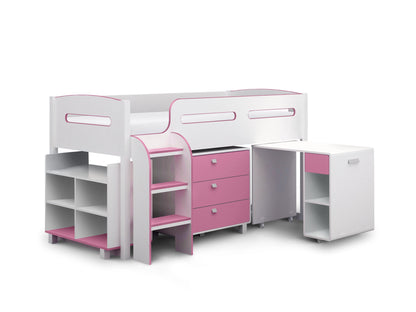 Julian Bowen Cabin Bed Kimbo Pink Cabin Bed Bed Kings