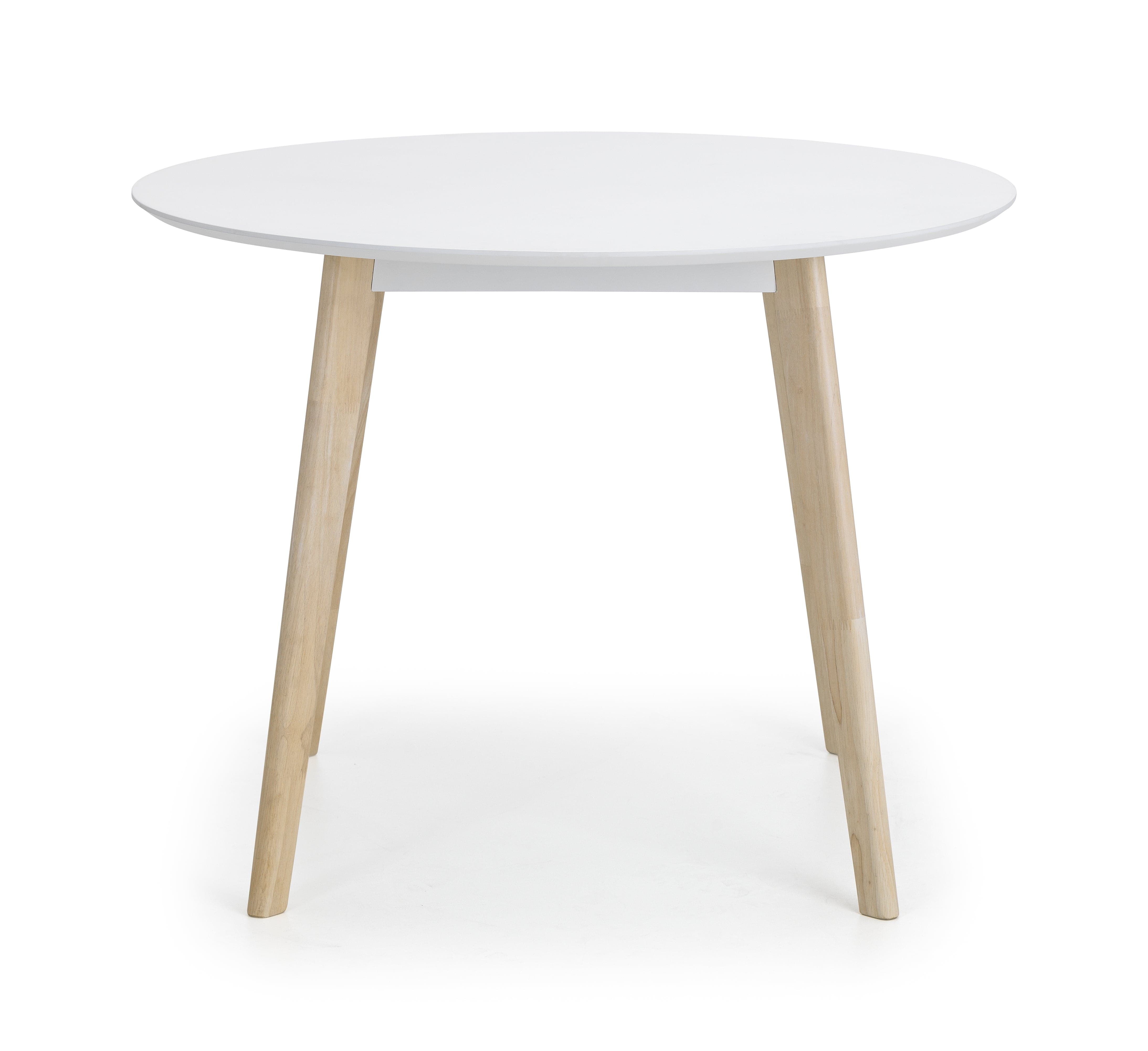 Casa Round Dining Table White/Oak