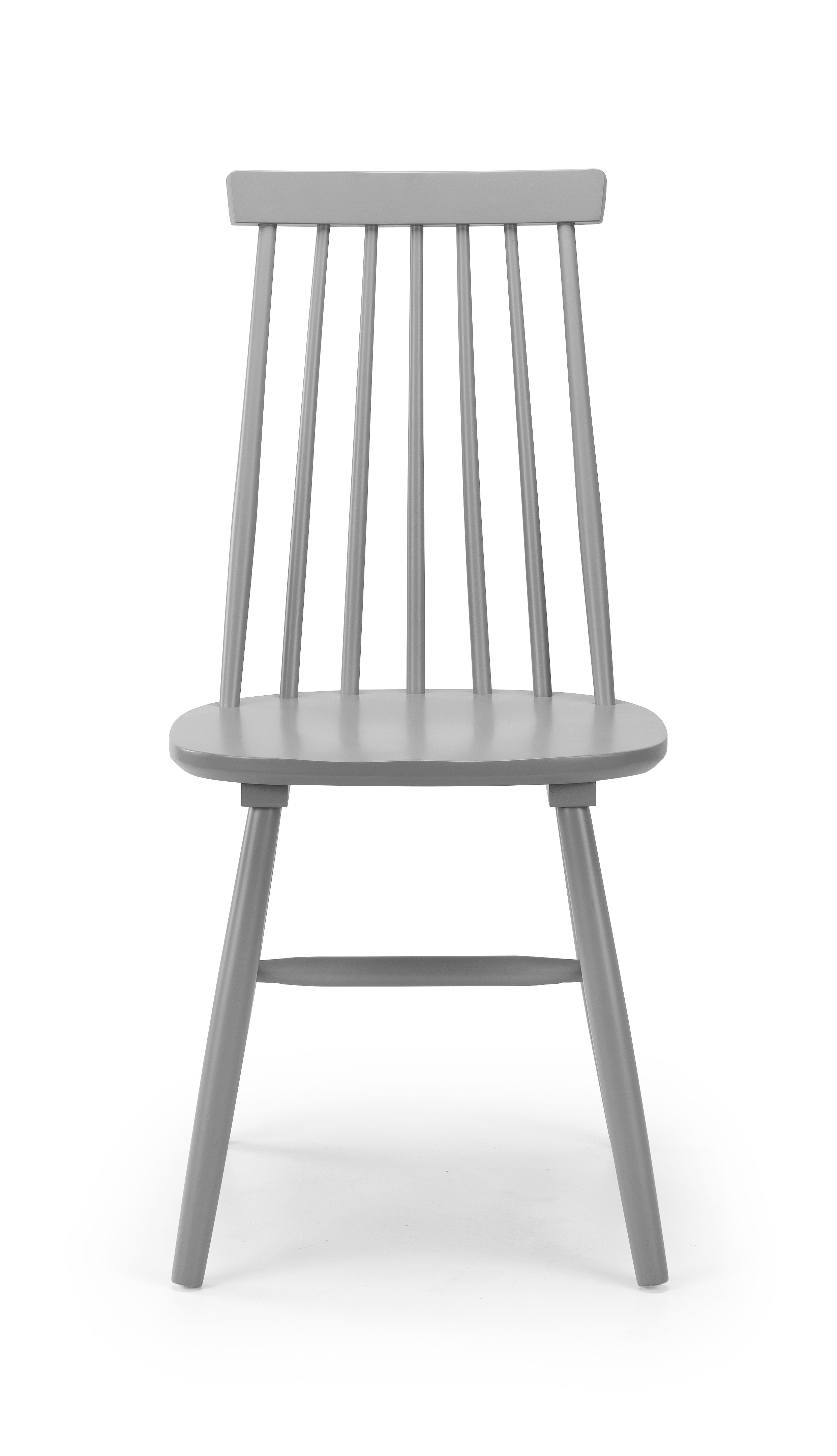 Alassio Spindle Back Dining Chairs - Grey (Set of 2)