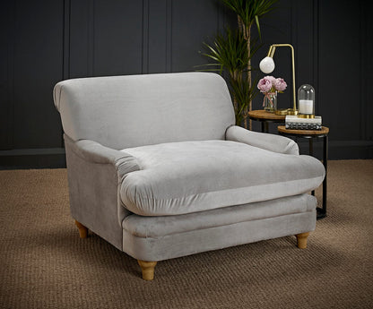 LPD Chair Plumpton Chair Grey Bed Kings