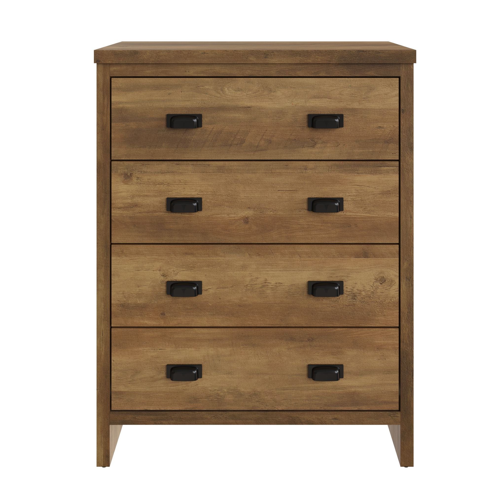 GFW Chest Of Drawers Boston 4 Drawer Chest Knotty Oak Bed Kings