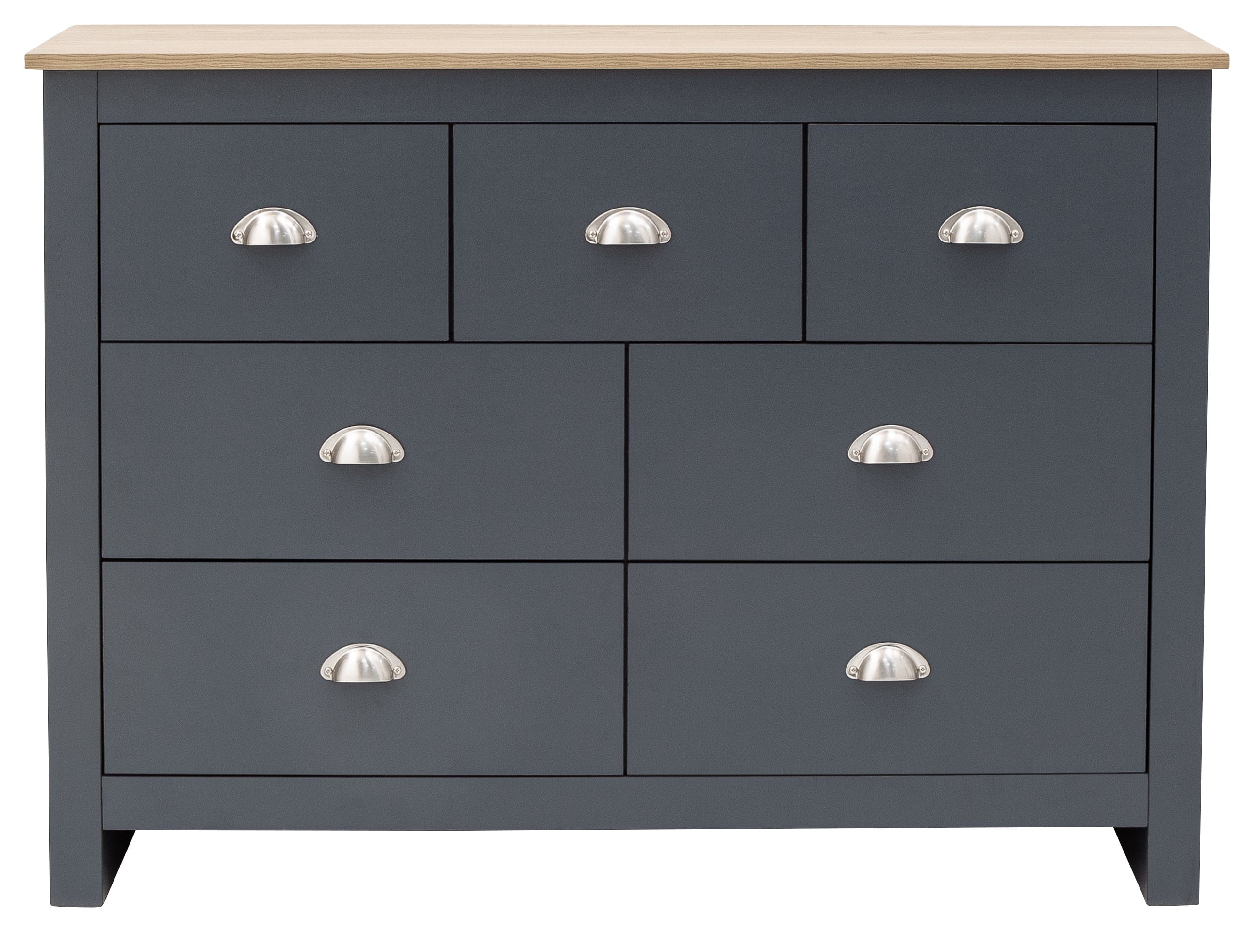 GFW Chest Of Drawers Lancaster Merchants Chest Slate Blue Bed Kings