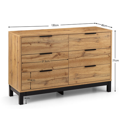 Julian Bowen Chest Of Drawers Bali 6 Drawer Wide Chest Bed Kings