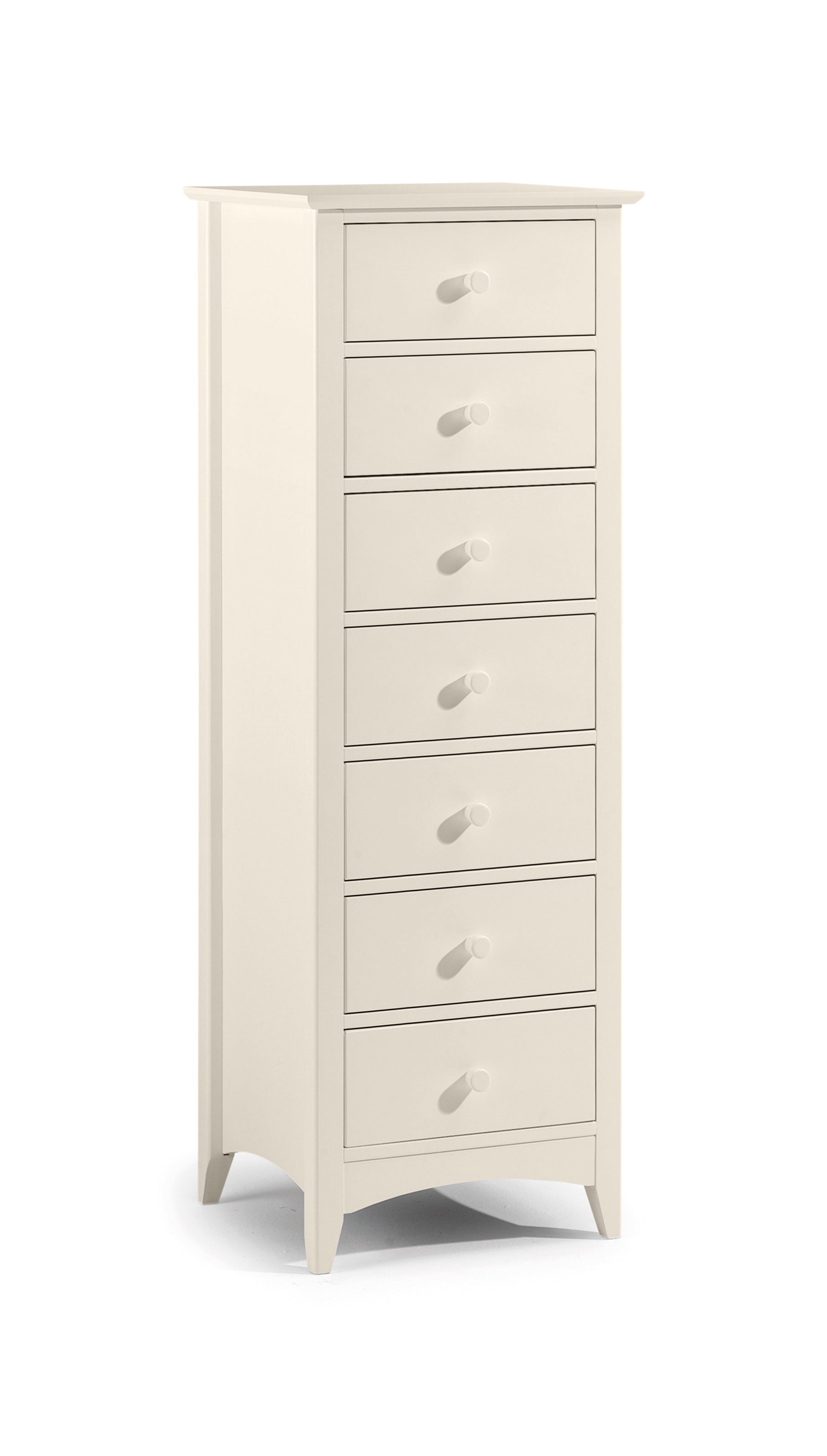 Julian Bowen Chest Of Drawers Cameo 7 Drawer Narrow Chest Bed Kings