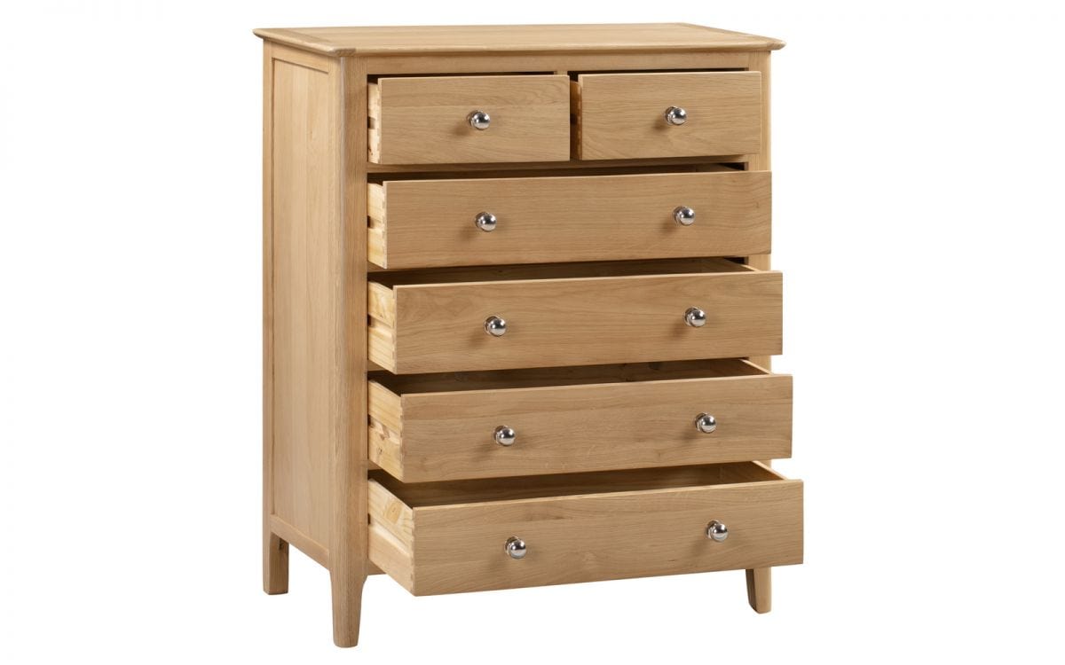 Julian Bowen Chest Of Drawers Cotswold 4+2 Drawer Chest Bed Kings