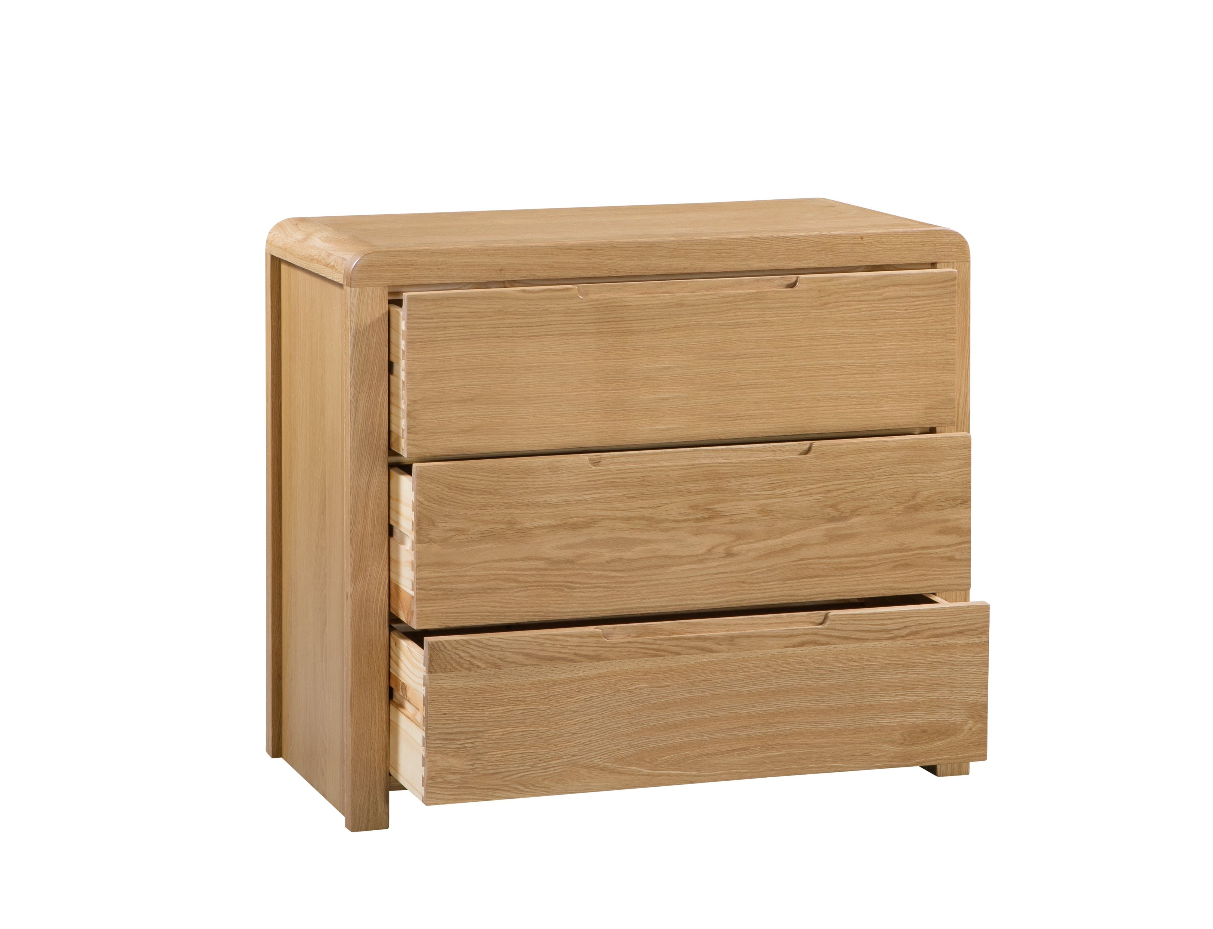 Julian Bowen Chest Of Drawers Curve 3 Drawer Chest Bed Kings