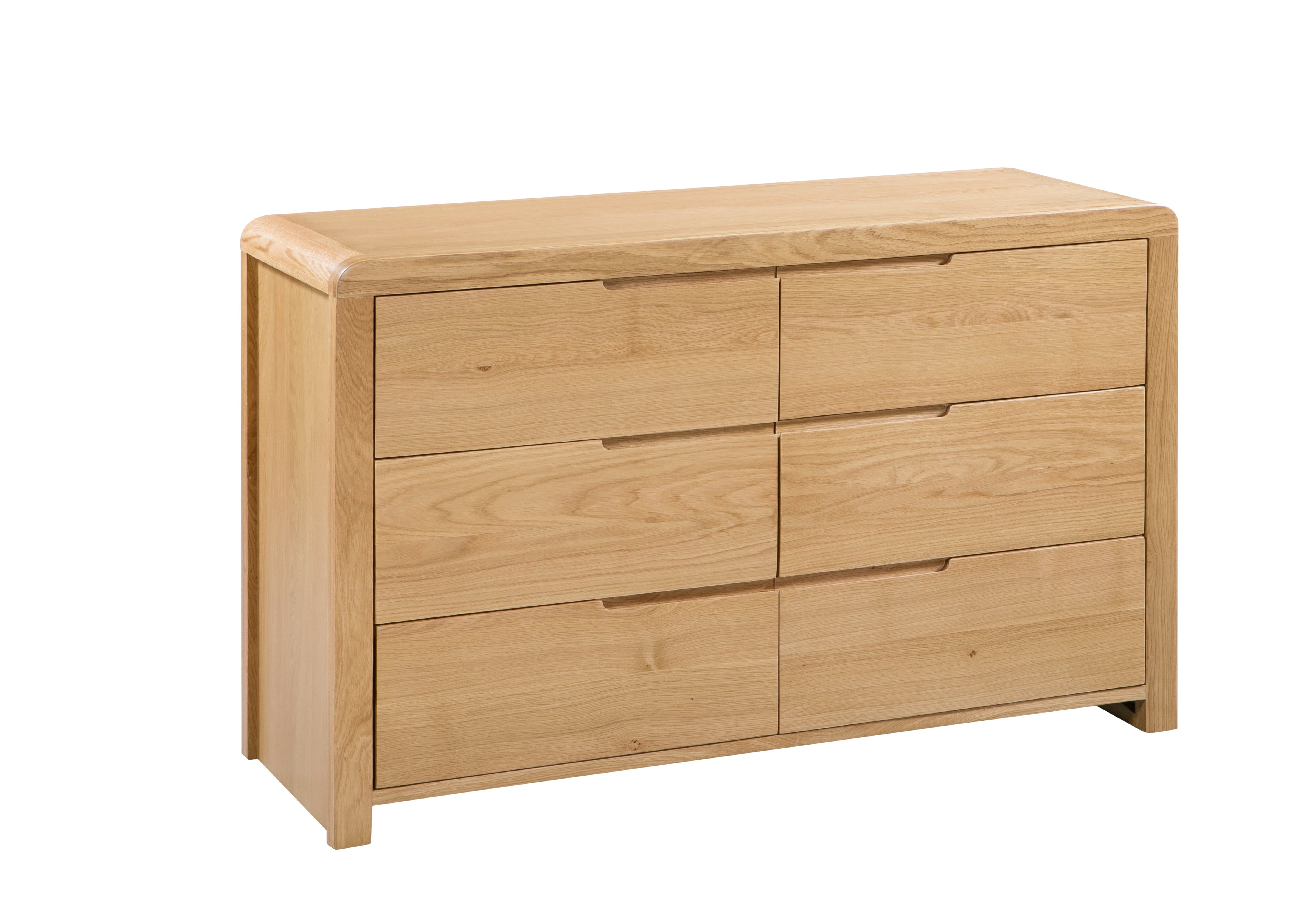 Julian Bowen Chest Of Drawers Curve 6 Drawer Wide Chest Bed Kings