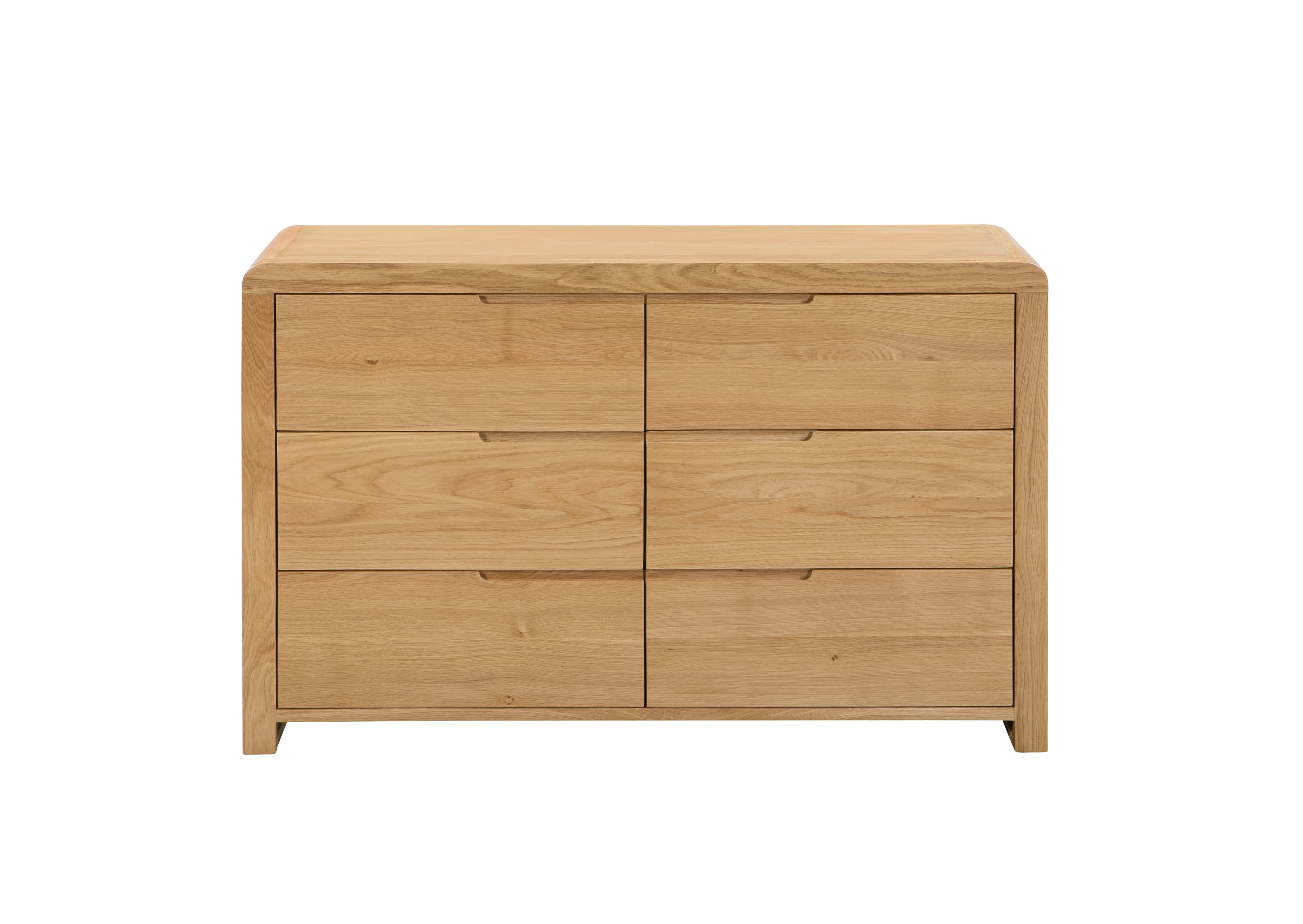 Julian Bowen Chest Of Drawers Curve 6 Drawer Wide Chest Bed Kings