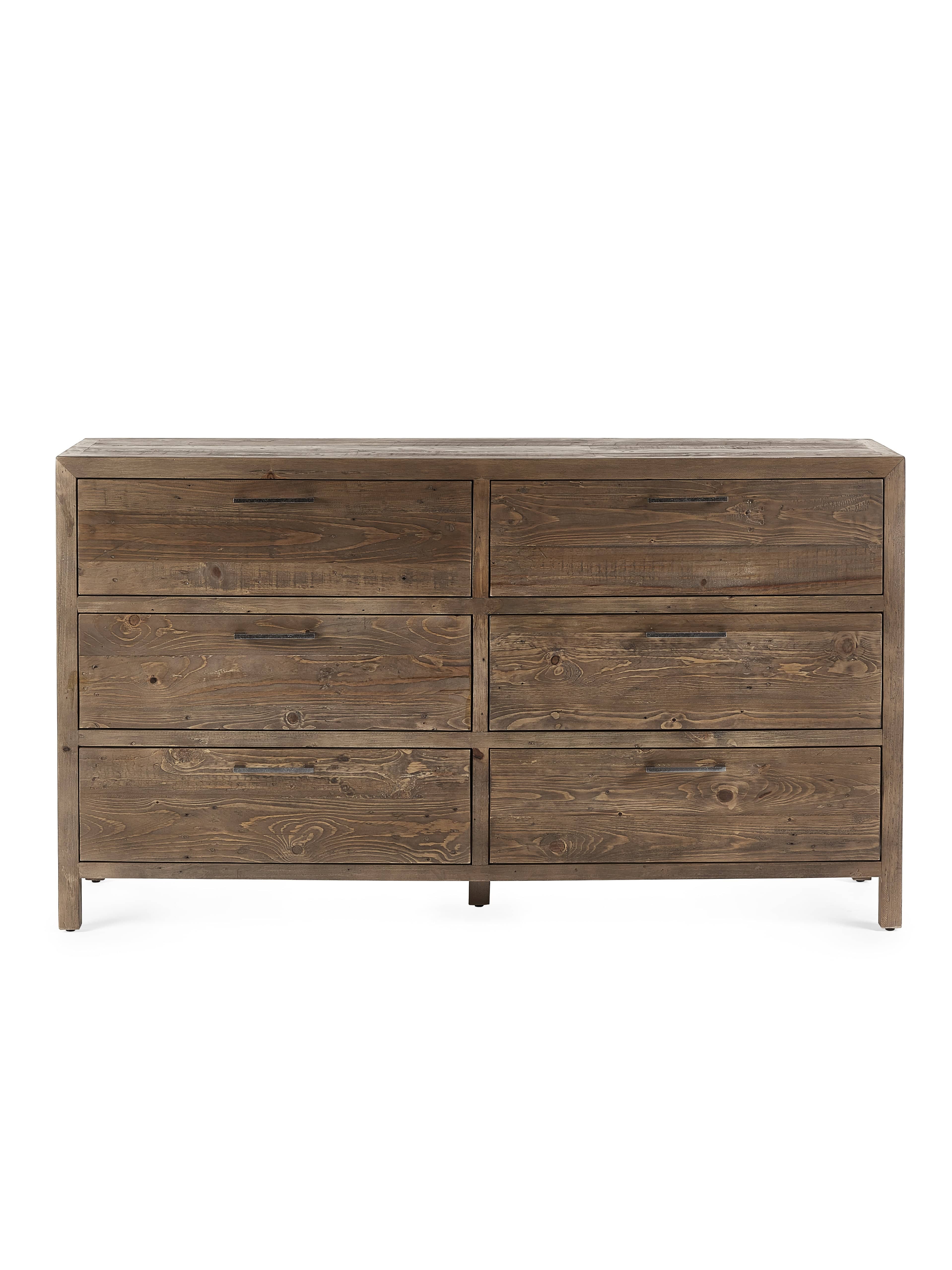 Julian Bowen Chest Of Drawers Heritage 6 Drawer Wide Chest Bed Kings